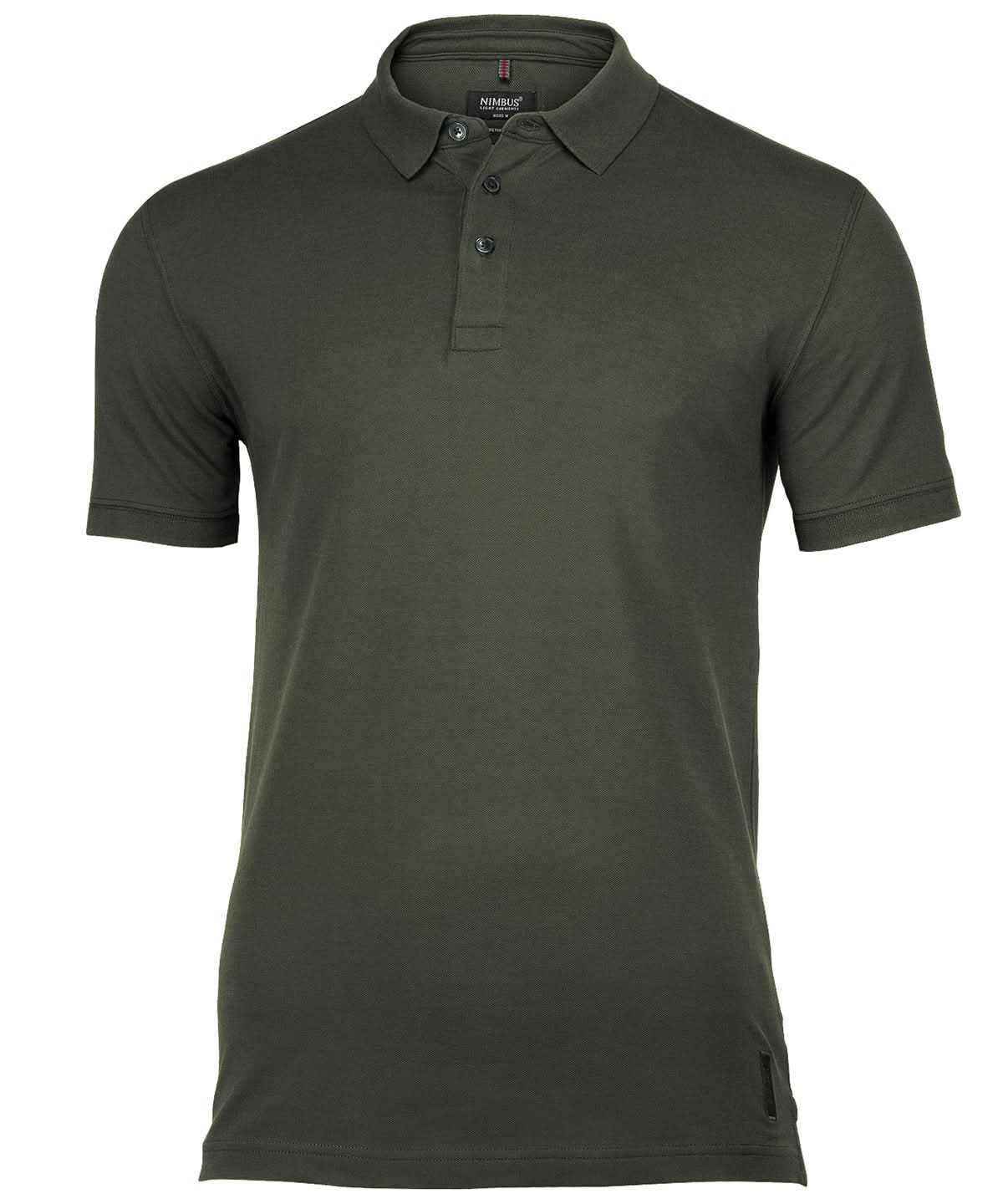 Nimbus Harvard classic stretch deluxe polo NB52M - Olive - Customisable Polos