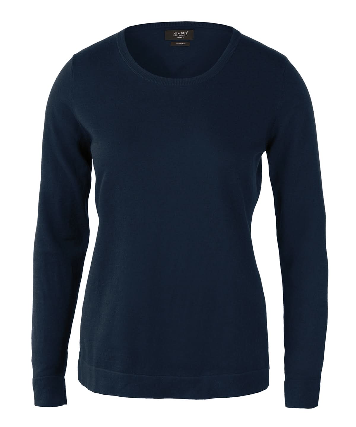 Nimbus Womens Brighton elegant round neck NB94F - Navy - Customisable Knitted Jumpers