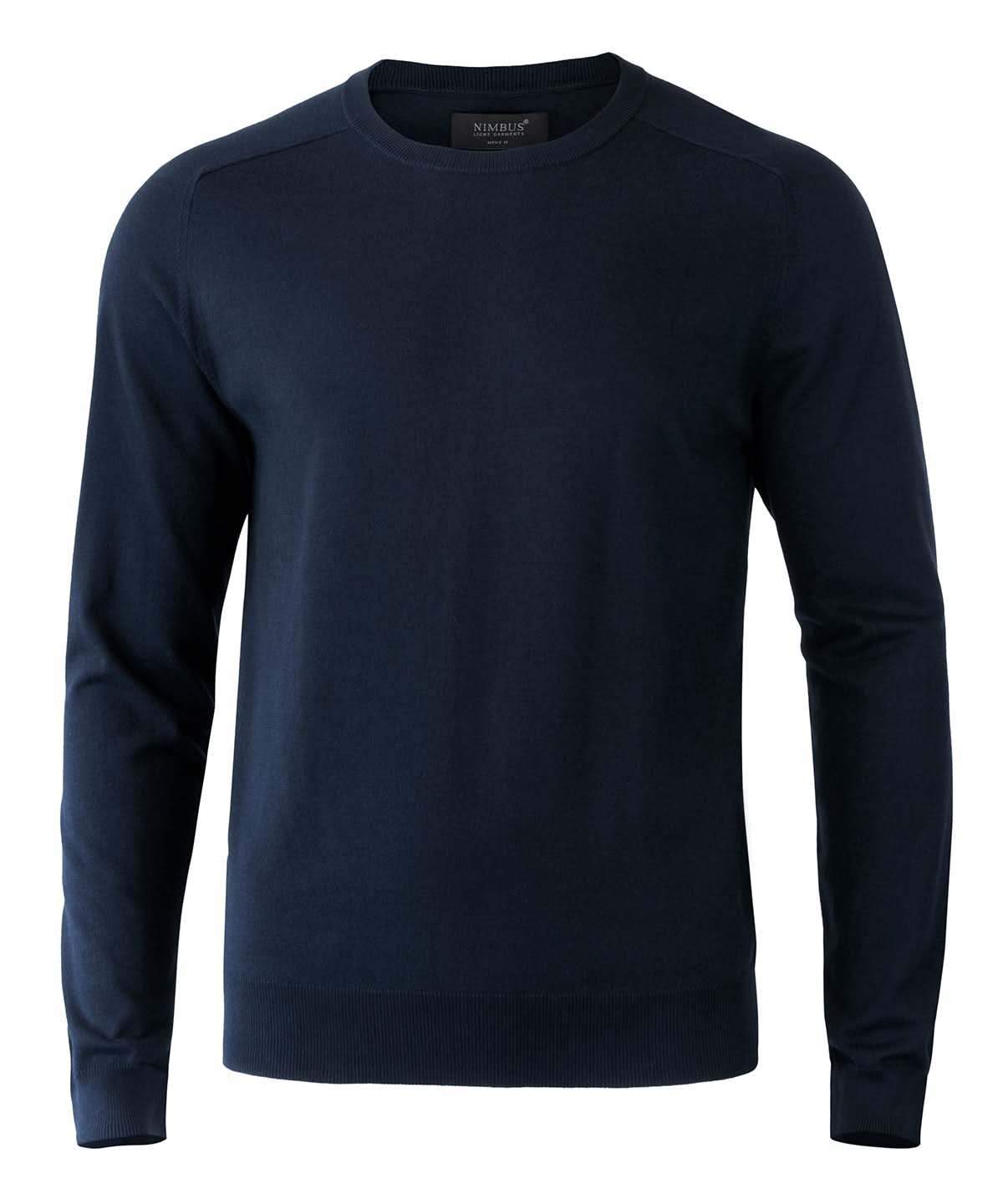Nimbus Brighton elegant round neck NB94M - Navy - Customisable Knitted Jumpers