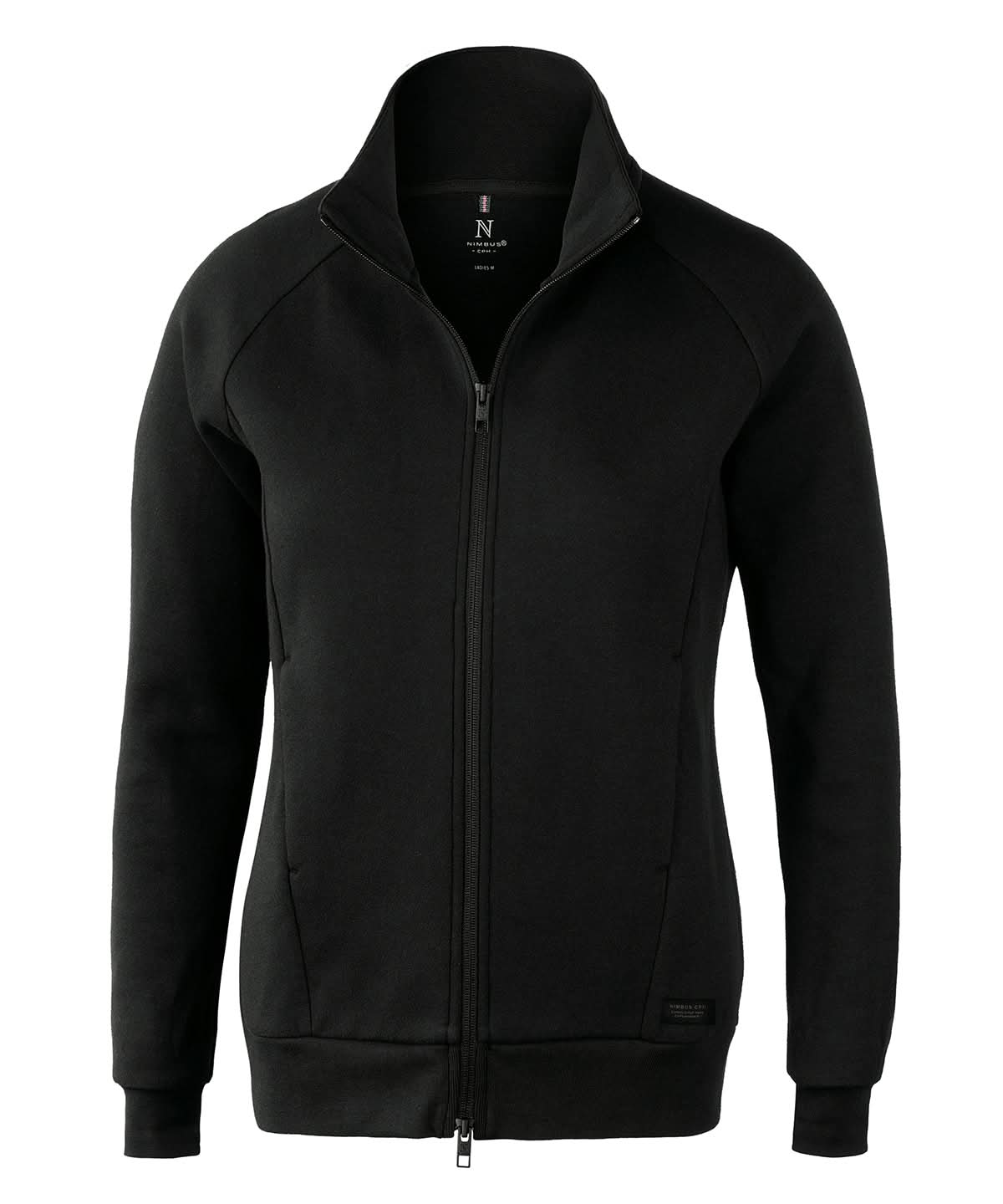 Nimbus Womens Eaton premium double faced sweatshirt NB95F - Black - Customisable Sweatshirts