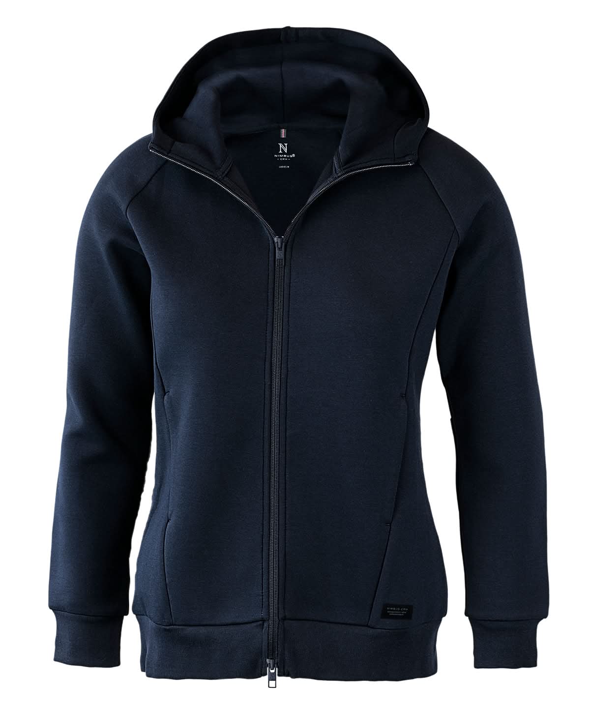 Nimbus Womens Hampton premium double faced hoodie NB96F - Navy - Customisable Hoodies