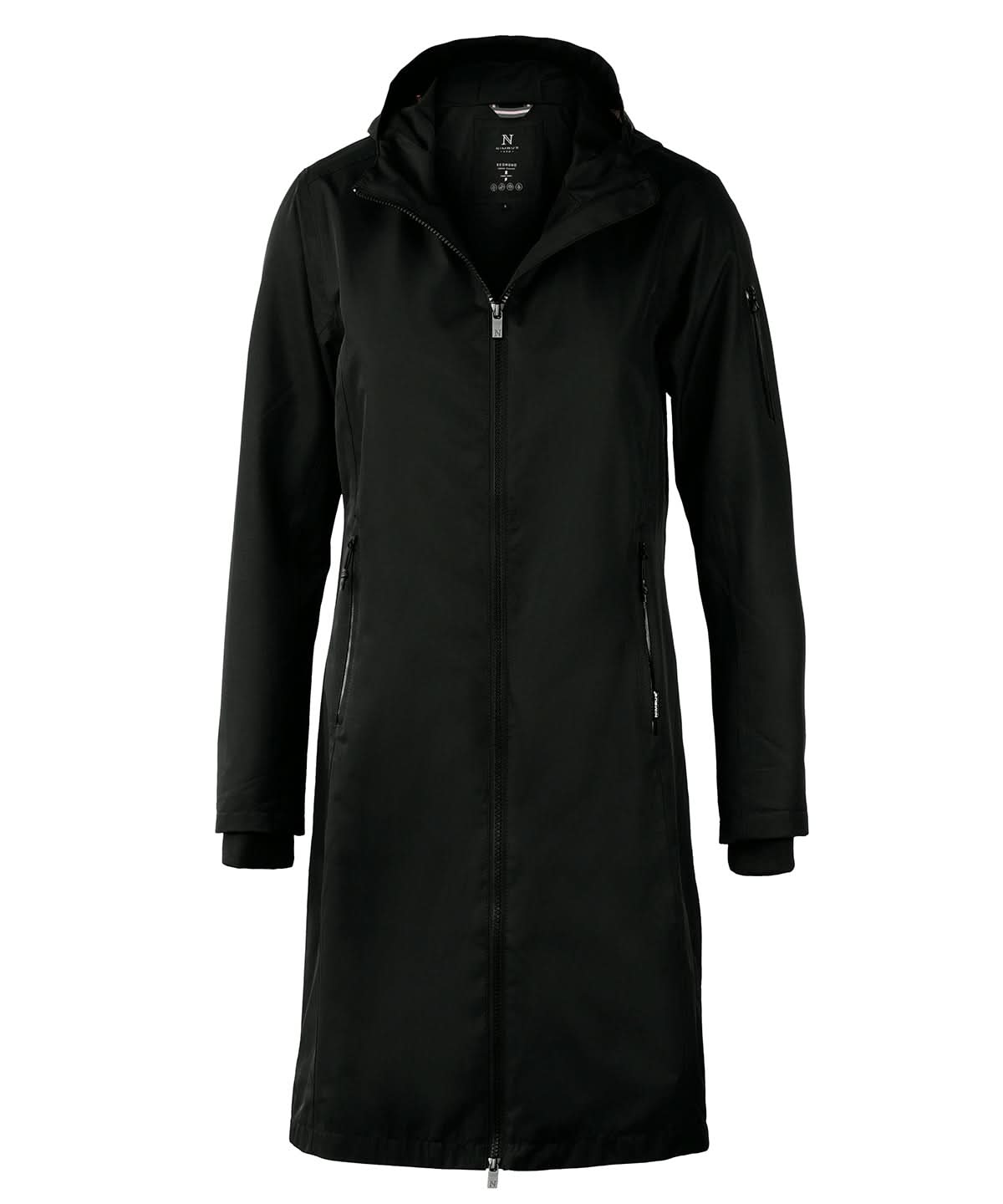 Nimbus Womens Redmond elegant technical jacket NB97F - Black - Customisable Jackets