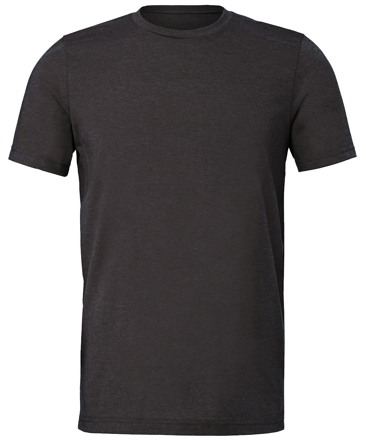 Bella Canvas Unisex sueded tee CV011 - Dark Grey Heather - Customisable T-Shirts