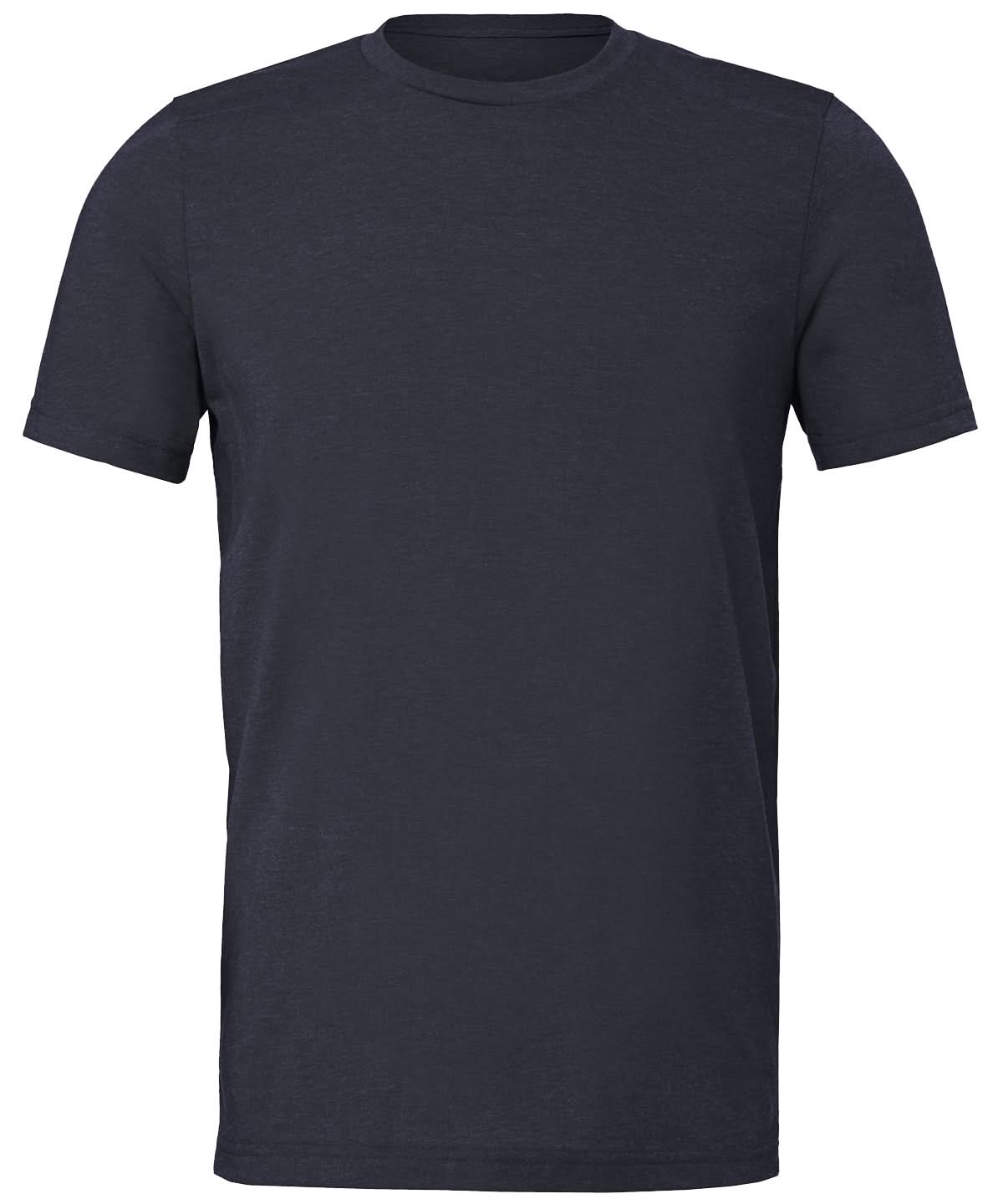 Bella Canvas Unisex sueded tee CV011 - Heather Navy - Customisable T-Shirts