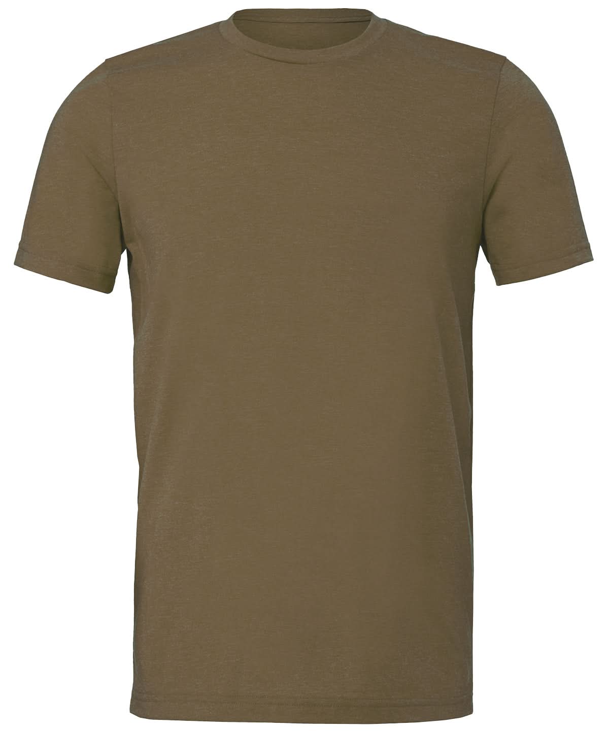 Bella Canvas Unisex sueded tee CV011 - Heather Olive - Customisable T-Shirts