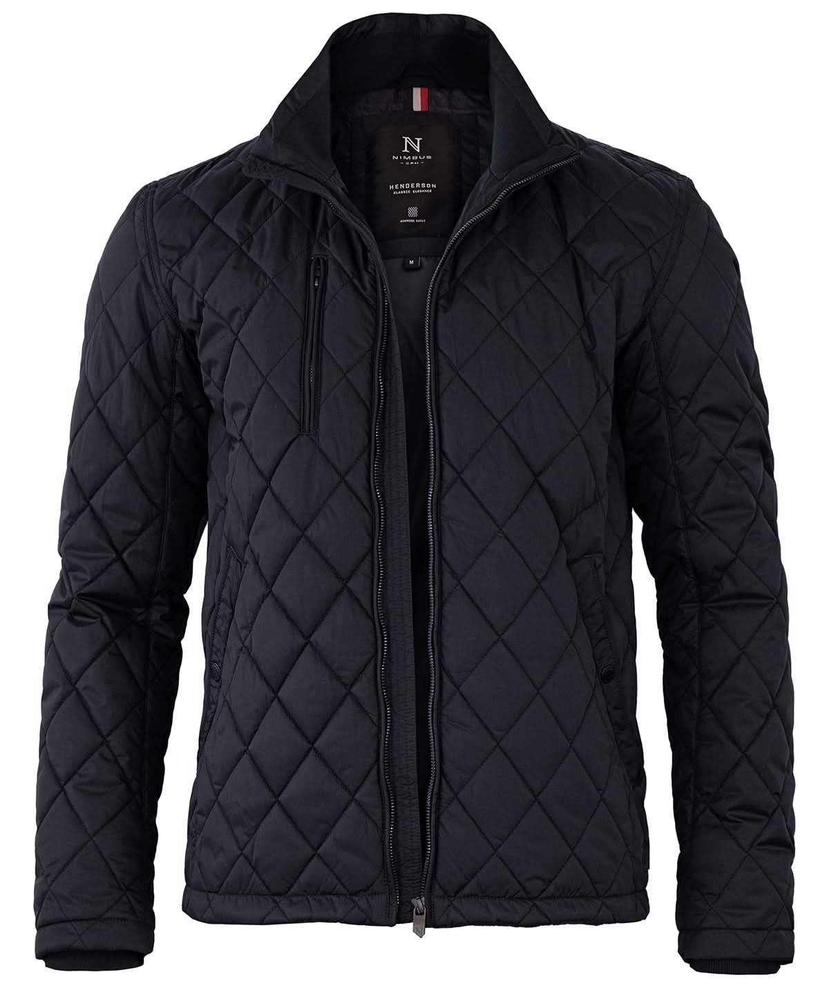 Nimbus Henderson stylish diamond quilted jacket NB98M - Midnight Blue - Customisable Jackets