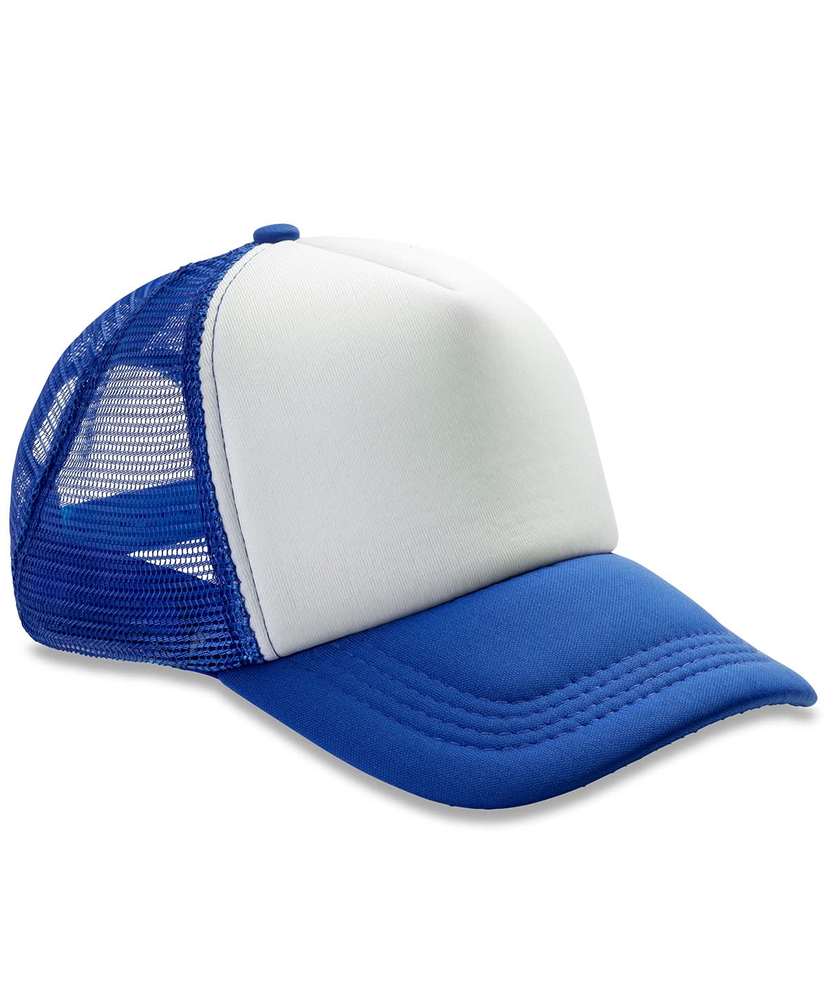 Result Headwear Core Detroit mesh truckers cap RC89X - Royal White One size - Customisable Caps