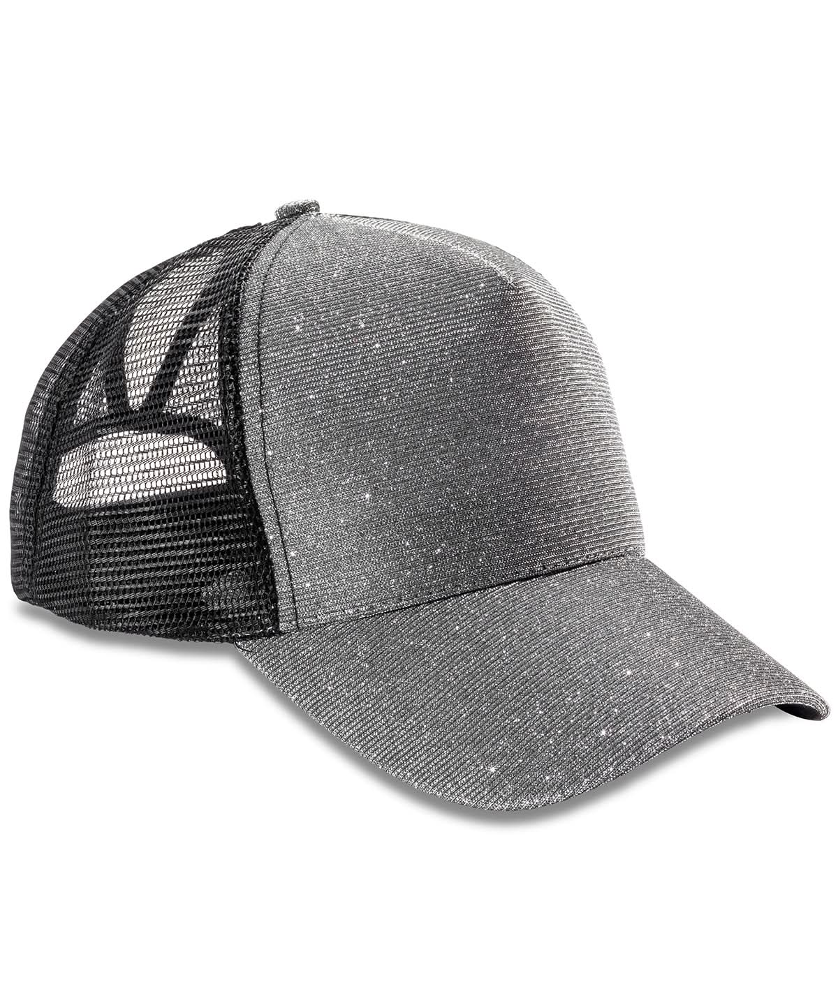 Result Headwear Core New York sparkle cap RC90X - Silver One size - Customisable Caps
