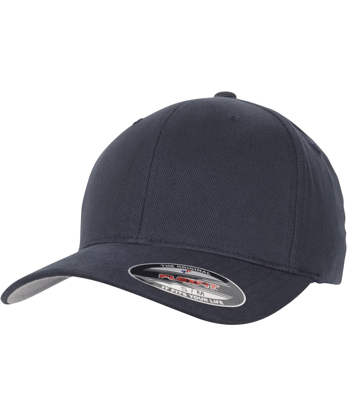 Flexfit By Yupoong Flexfit Brushed Twill YP045 - Navy - Customisable Caps