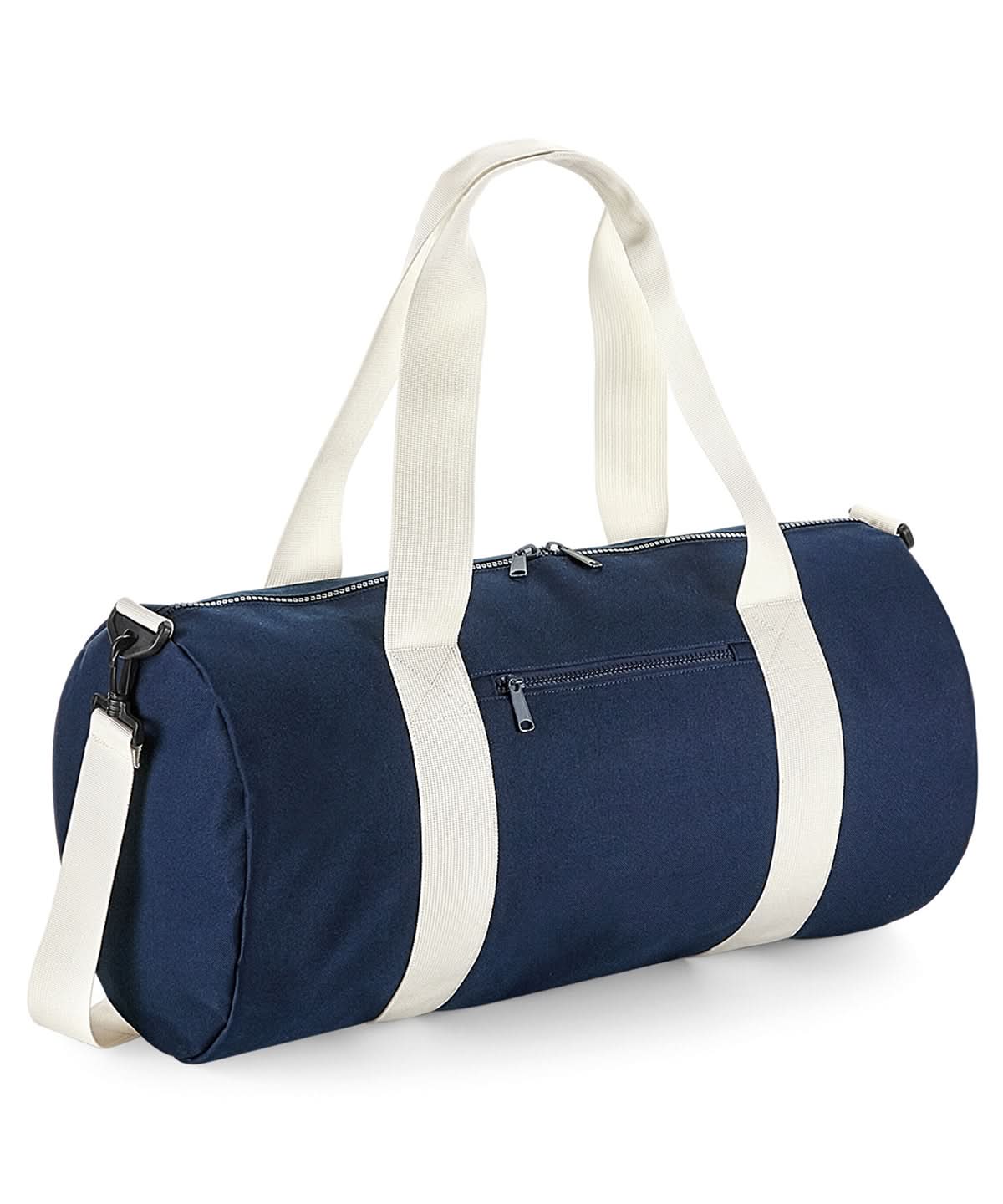 Bagbase Original barrel bag XL B140L - French Navy Off White One size - Customisable Bags