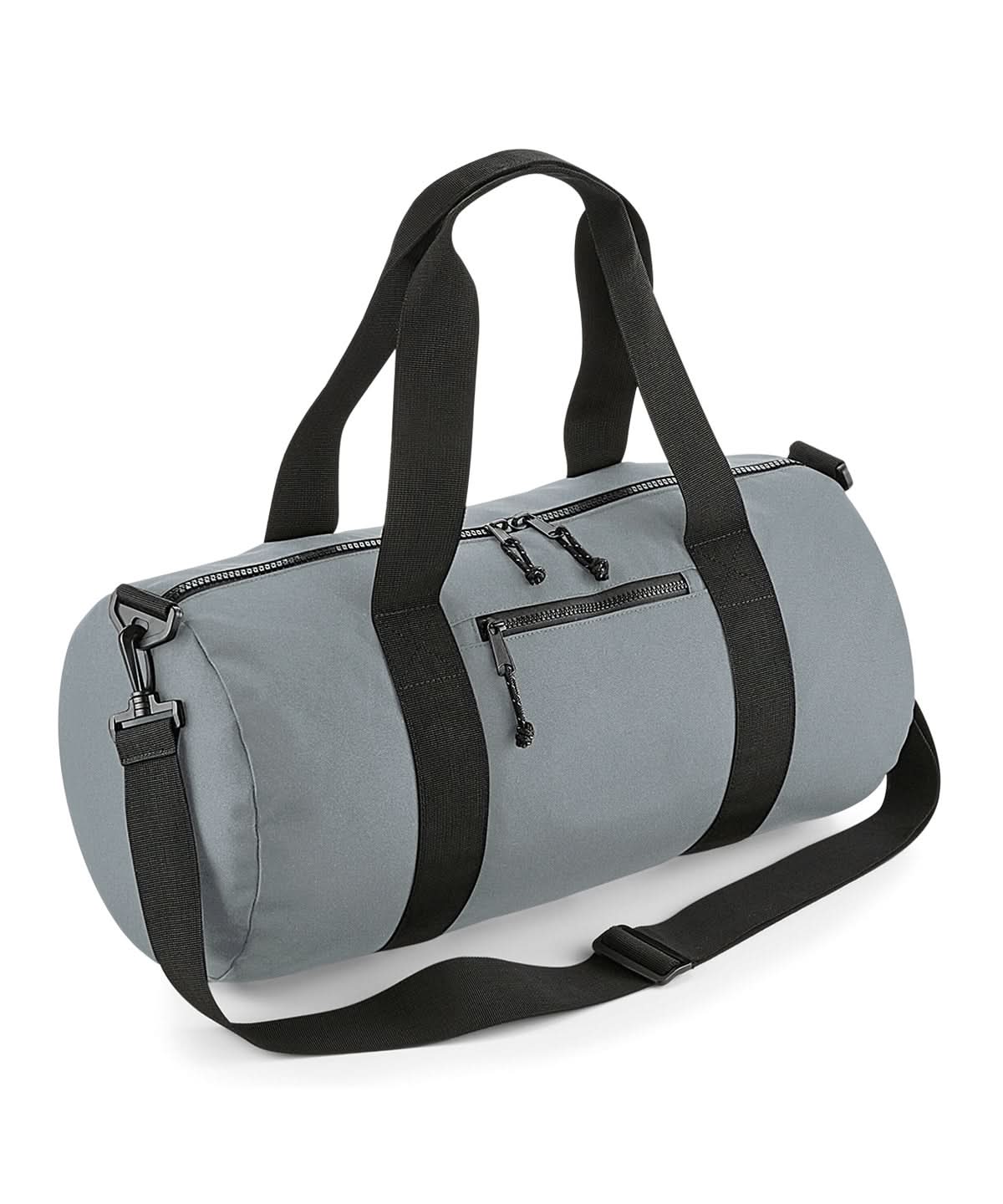 Bagbase Recycled barrel bag BG284 - Pure Grey One size - Customisable Bags