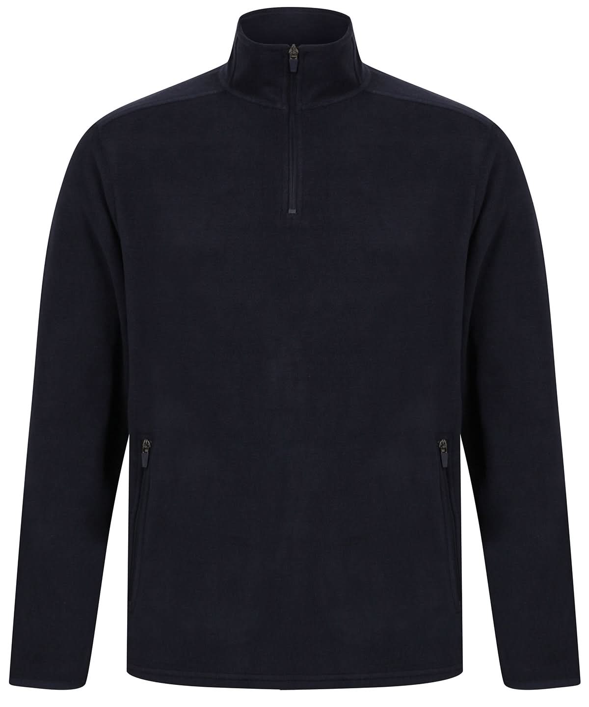 Henbury Zip Microfleece Jacket HB858 - Navy - Customisable Jacket