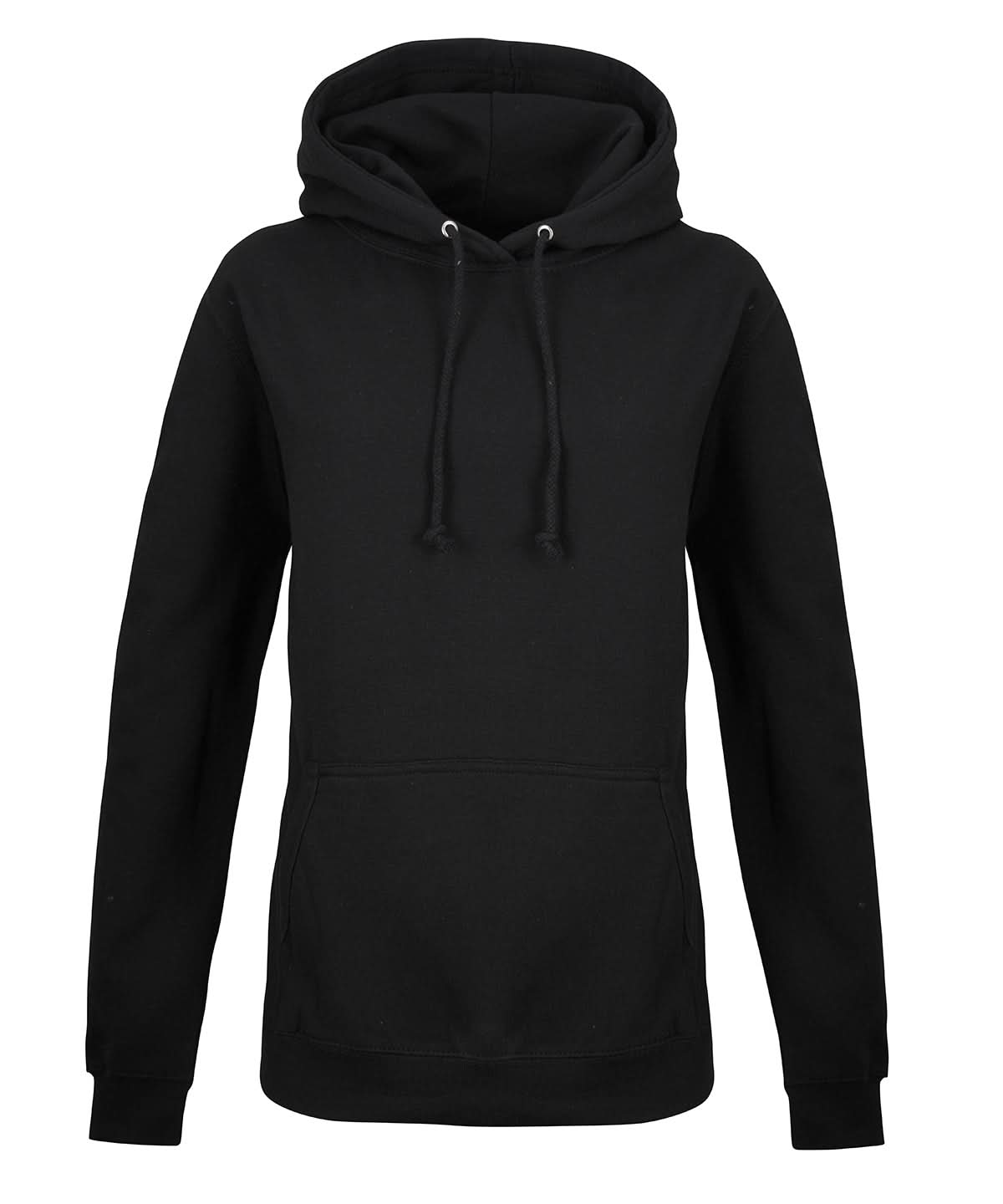 AWDis Just Hoods Womens College Hoodie Deep Black JH01F - Deep Black - Customisable Hoodies
