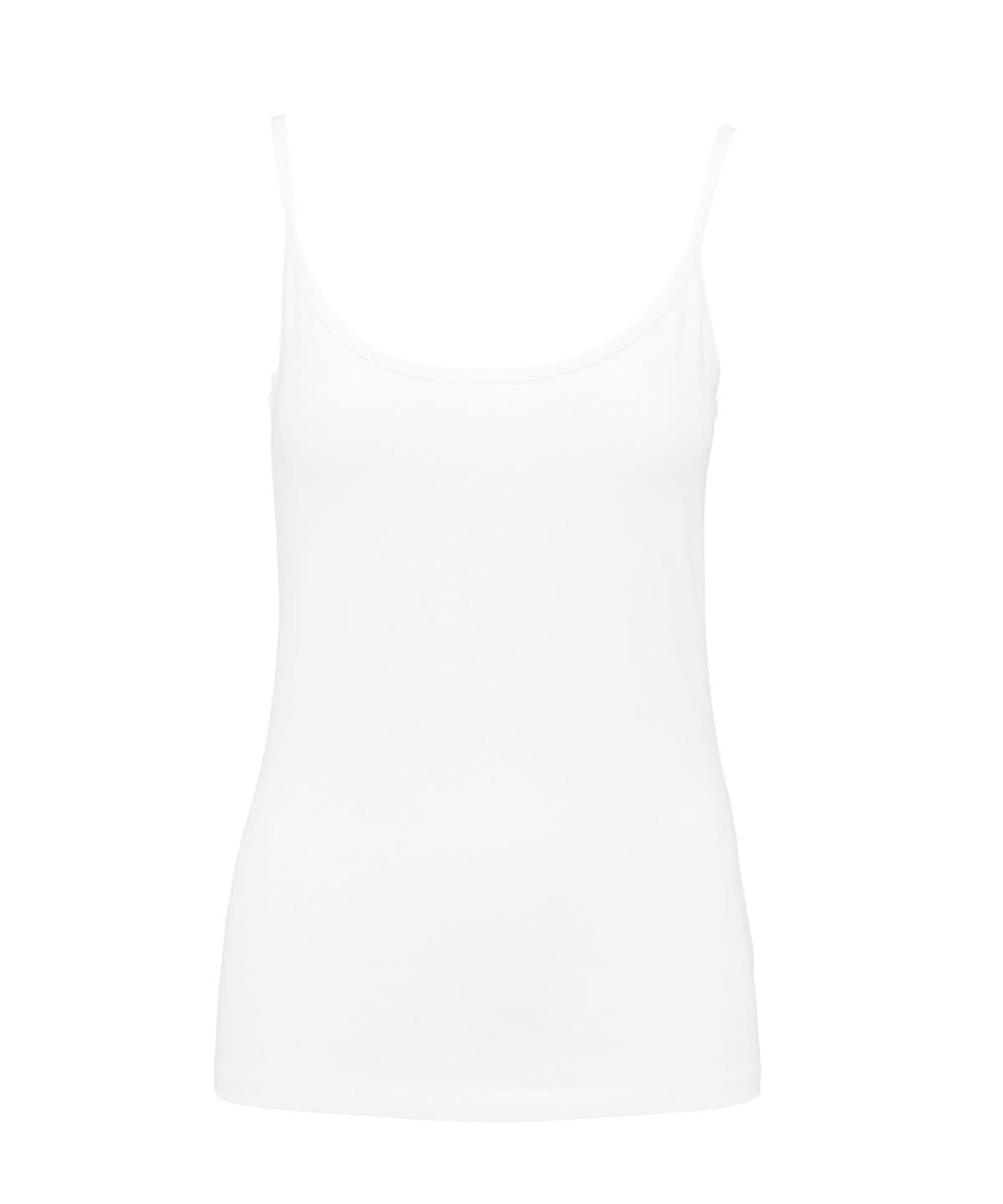 Kariban Ladies strappy tank top KB397 - White - Customisable T-Shirts