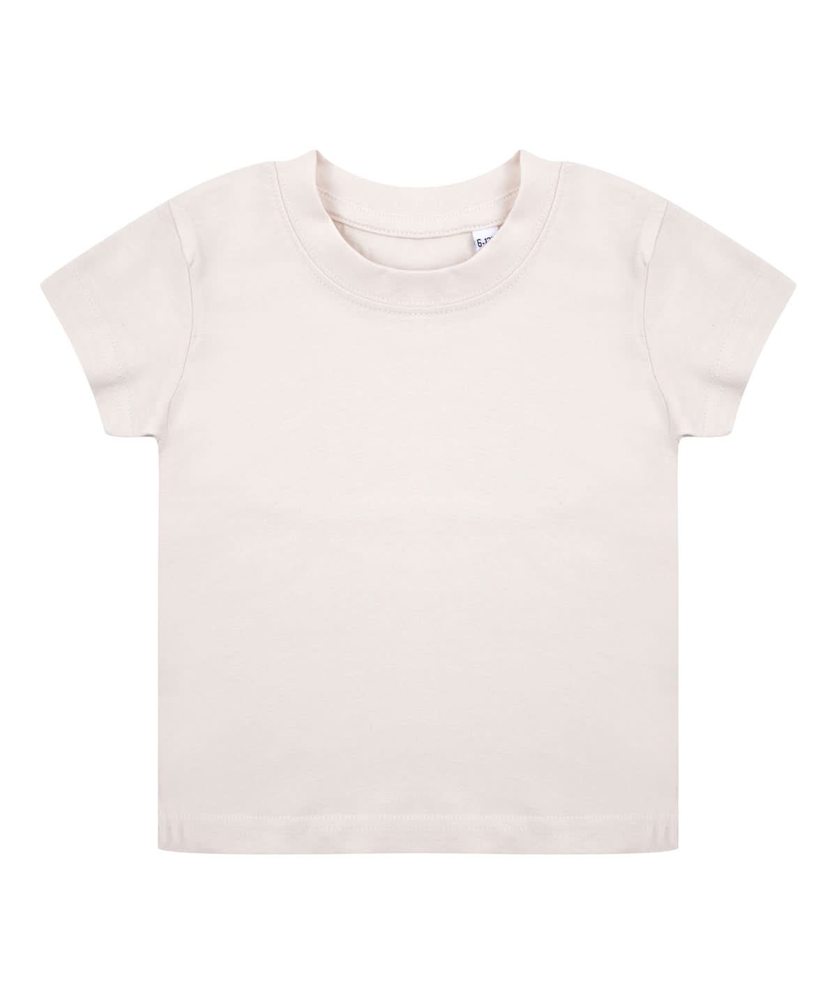 Larkwood Organic T Shirt LW620 - Natural - Customisable T-Shirts