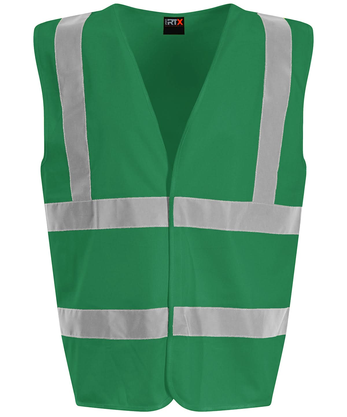 ProRTX High Visibility Waistcoat Kelly Green RX700 - Kelly Green - Customisable Hi-Vis Vest