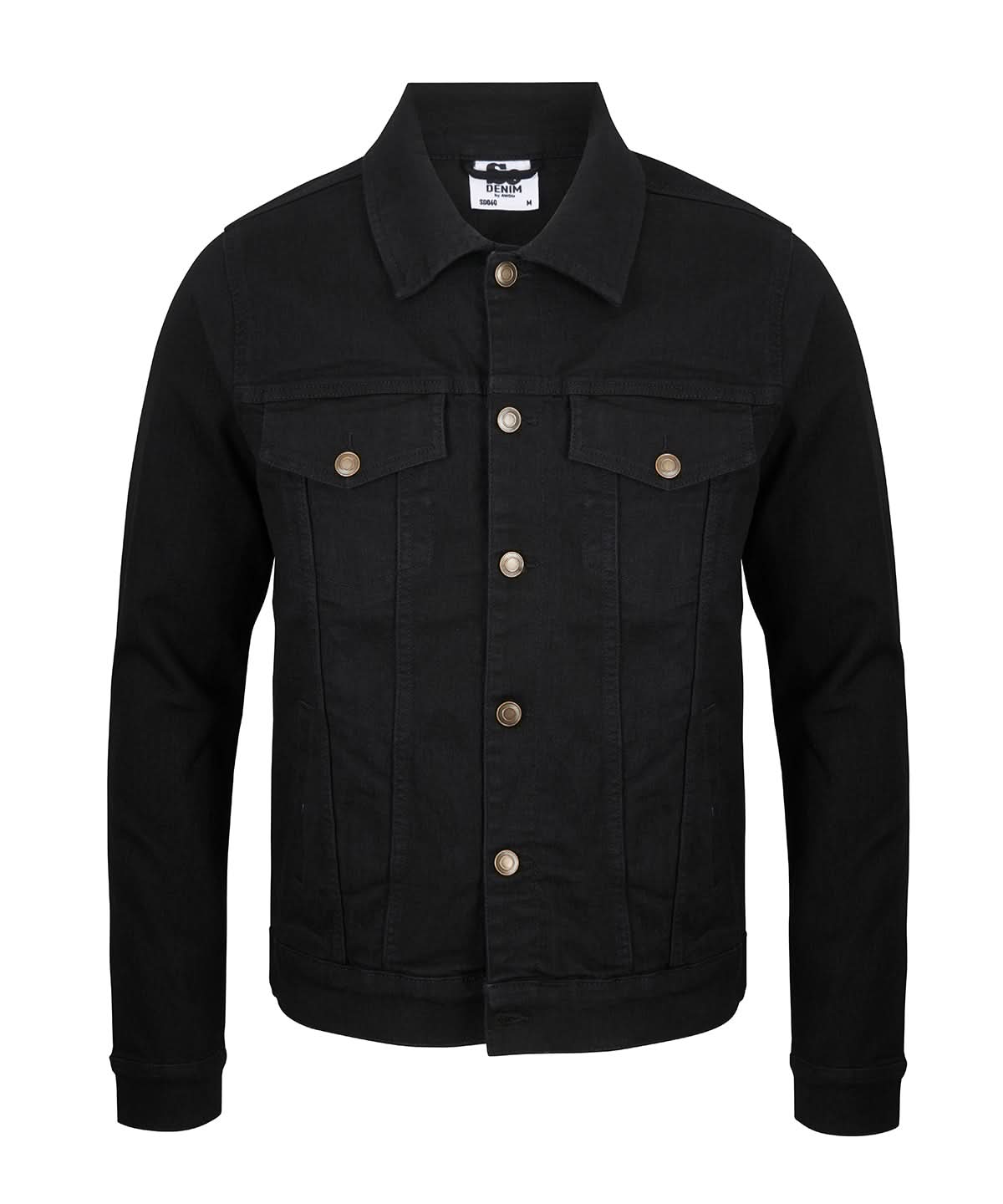 AWDis So Denim Noah denim jacket SD060 - Black - Customisable Jackets