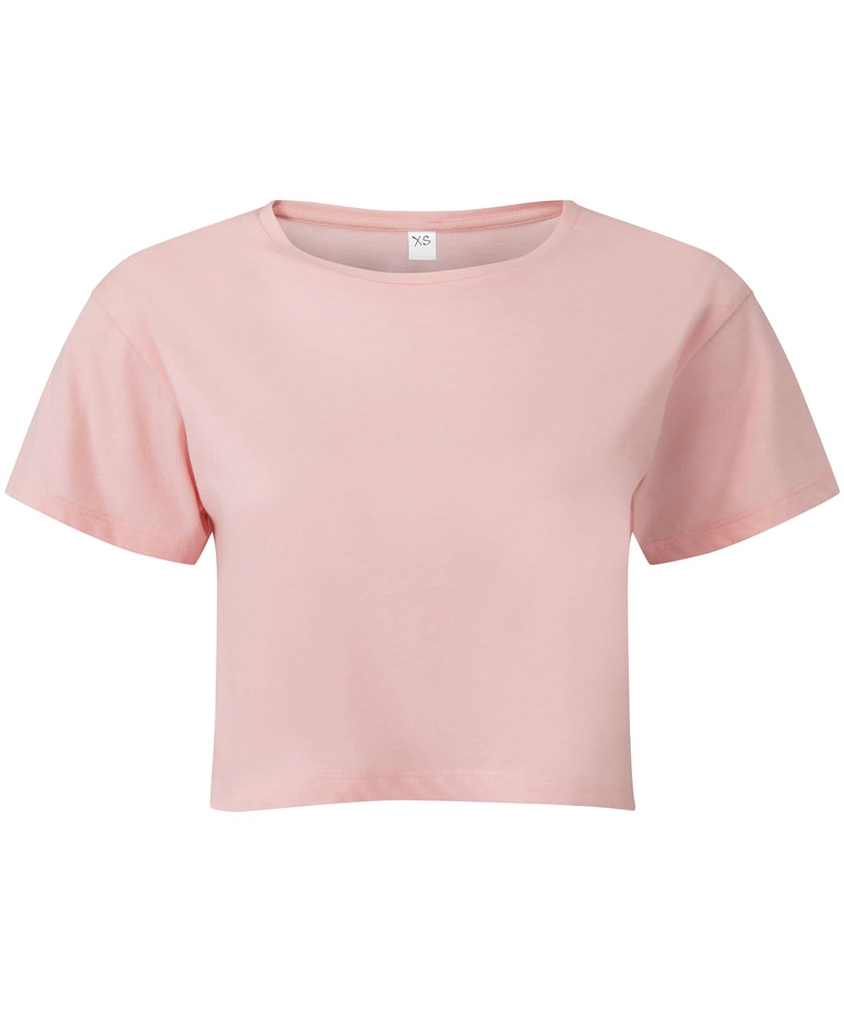 TriDri Tridri WomenS Crop Top TR019 - Light Pink - Customisable T-Shirts