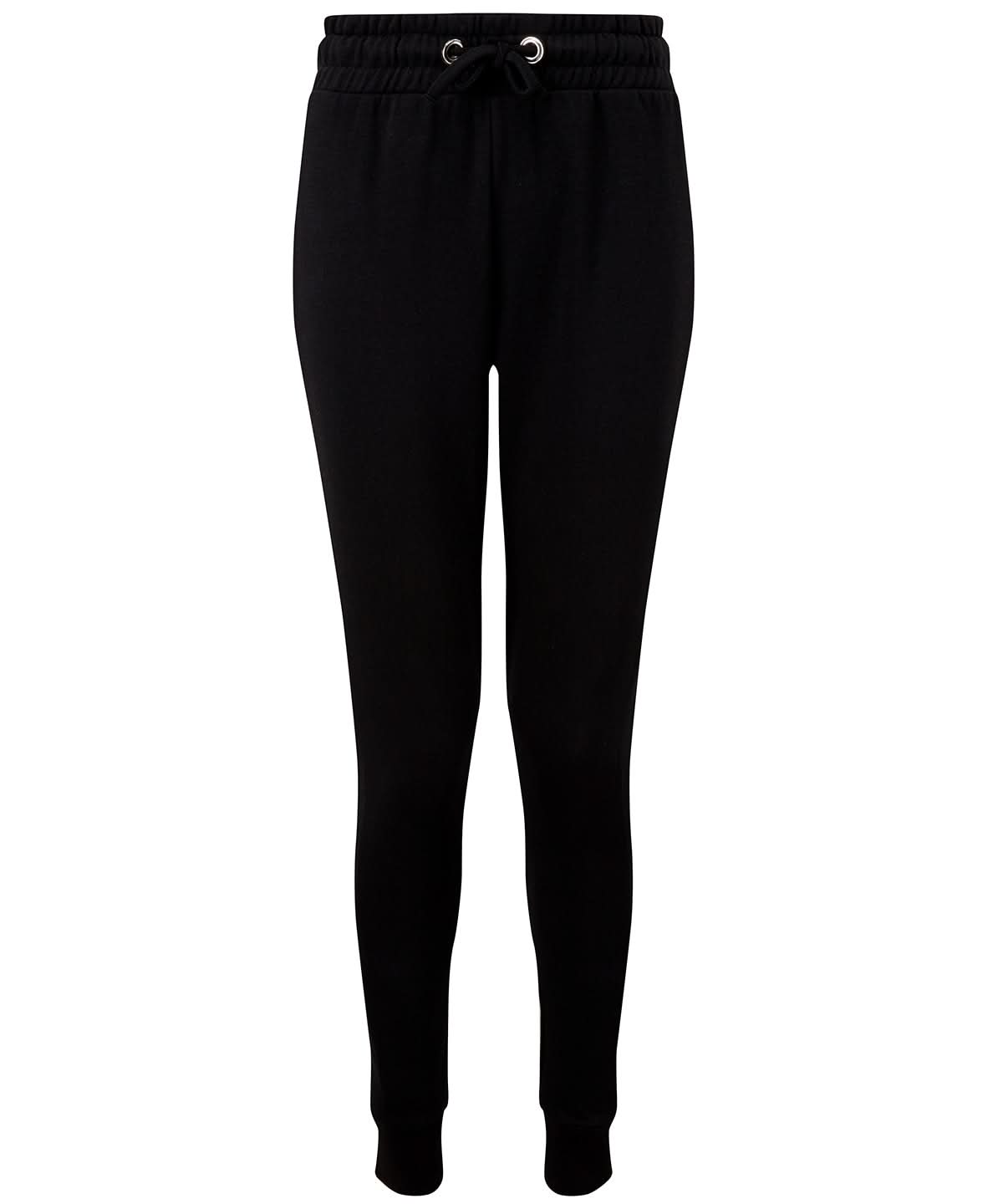 TriDri Tridri WomenS Fitted Joggers TR055 - Black - Customisable Joggers