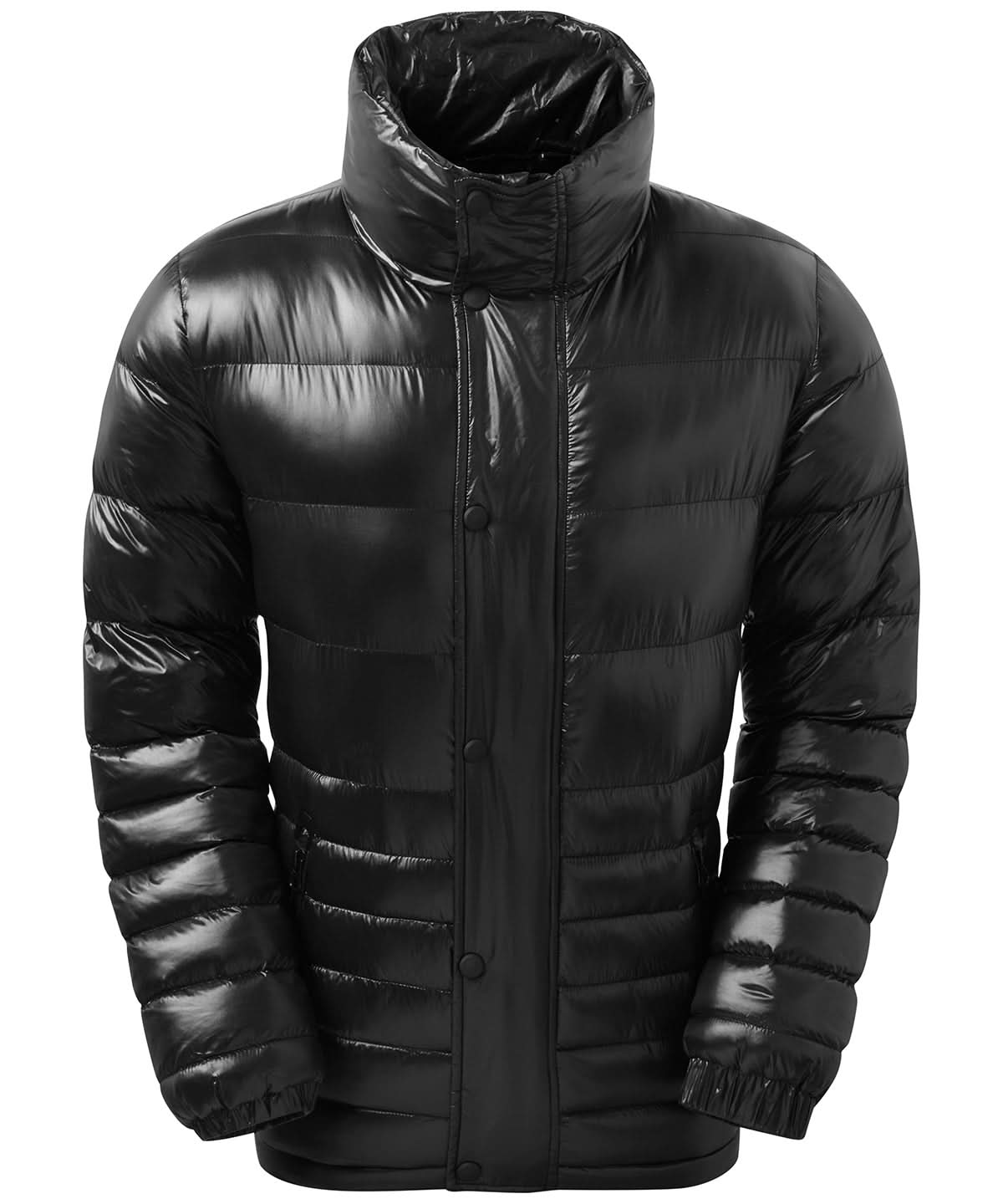 2786 Sloper padded jacket ts034 - Black - Customisable Jackets