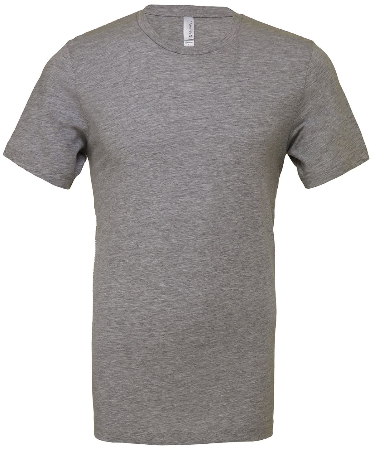 Bella Canvas Unisex heather CVC short sleeve t shirt Deep Heather CV01H - Deep Heather - Customisable T-Shirts