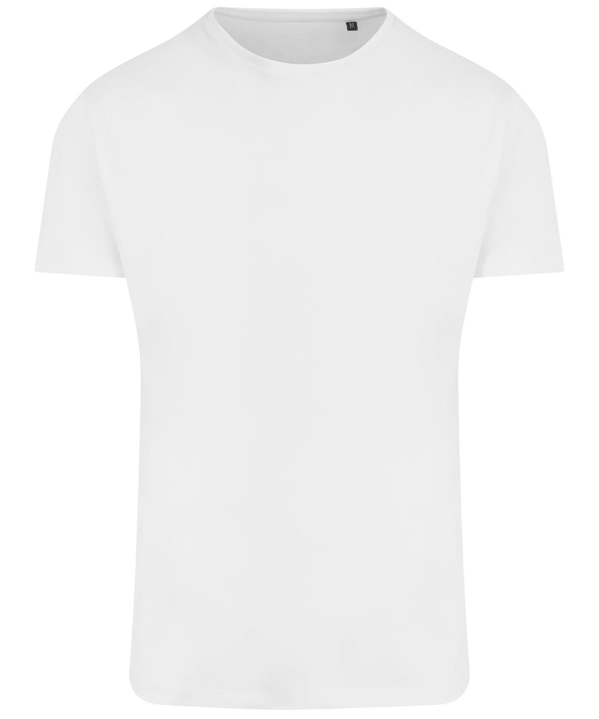 AWDis Ecologie AWDis Ambaro recycled sports tee EA004 - Arctic White - Customisable T-Shirts
