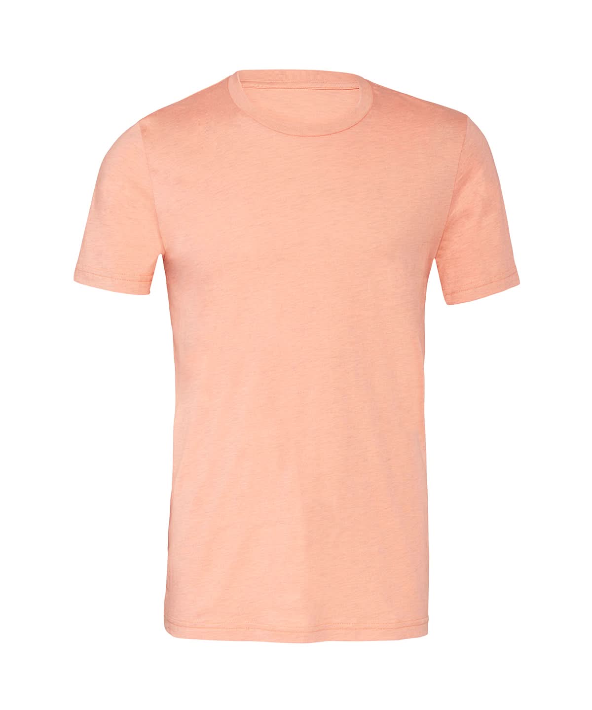 Bella Canvas Unisex heather CVC short sleeve t shirt Heather Sunset CV01H - Heather Sunset - Customisable T-Shirts