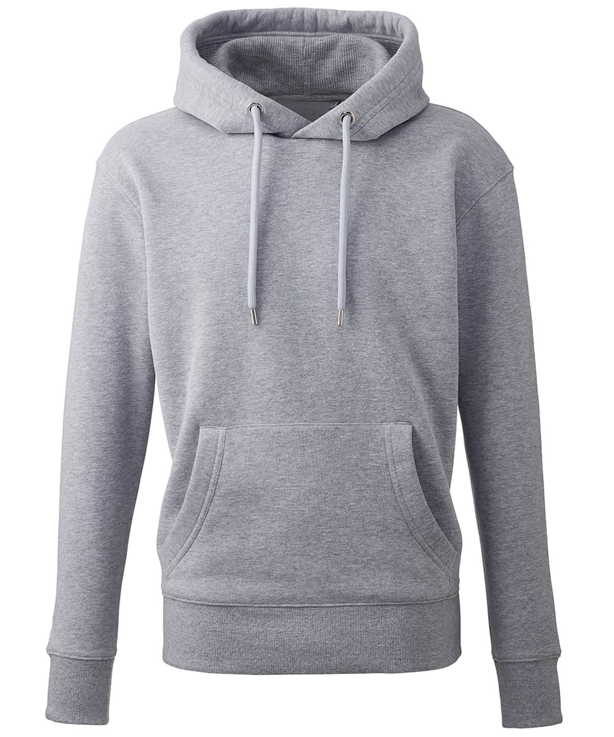 Anthem Mens hoodie Grey Marl AM001 - Grey Marl - Customisable Hoodies