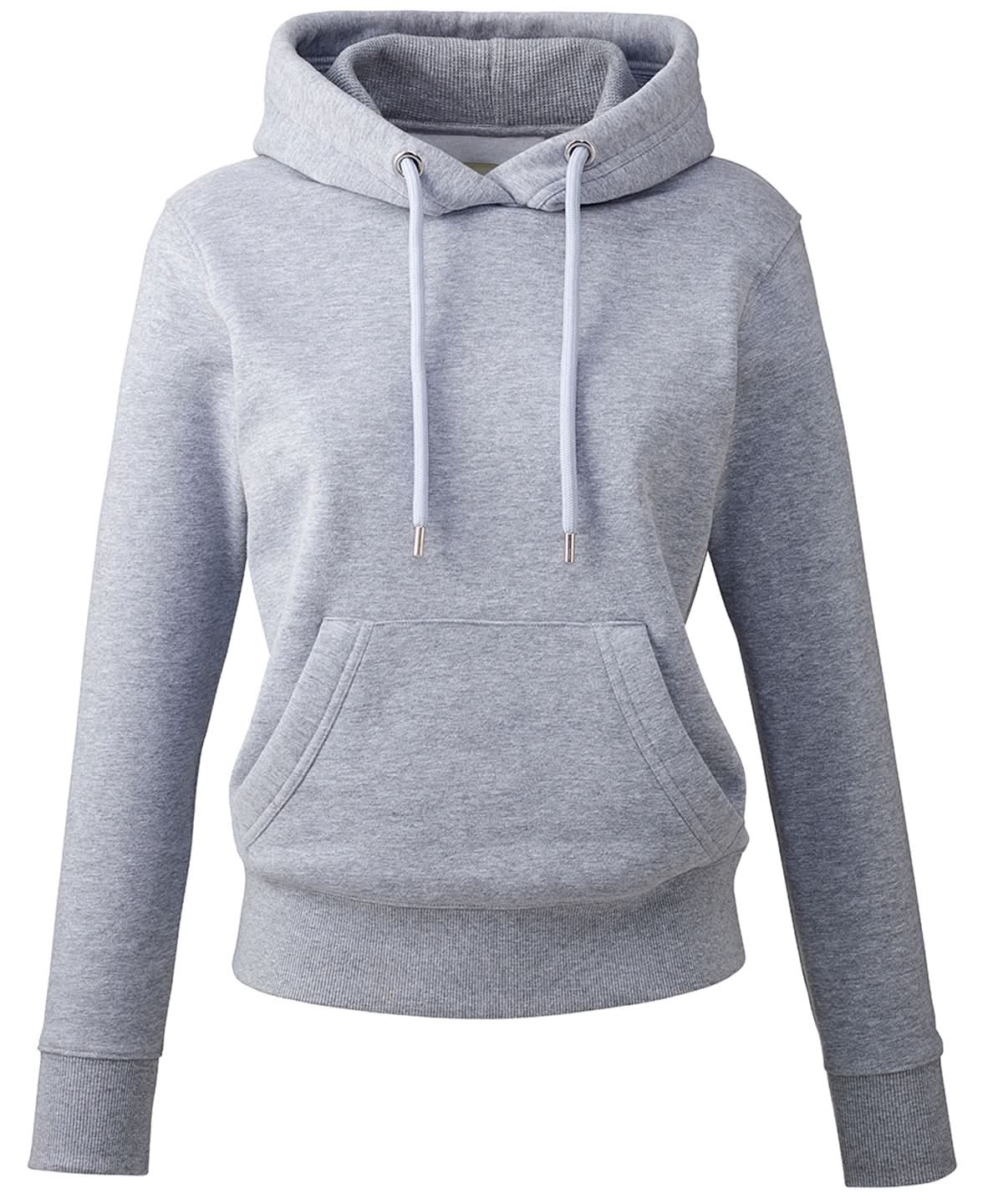 Anthem Womens hoodie AM003 - Grey Marl - Customisable Hoodies
