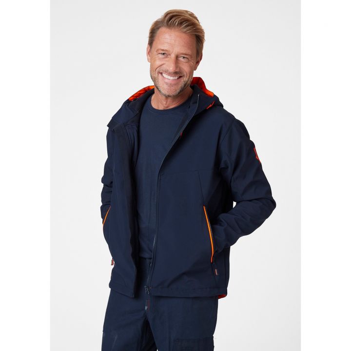 Helly Hansen Chelsea Evolution Hooded Softshell Jacket - 74140 - - Customisable Softshell Jacket