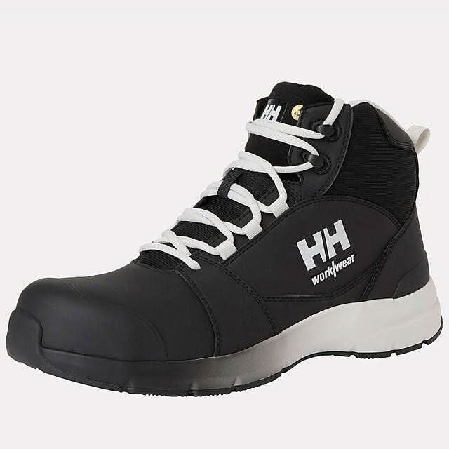 Helly Hansen Barcode MXR Mid Safety Boots 78321 - Black Grey - Customisable Safety Boots