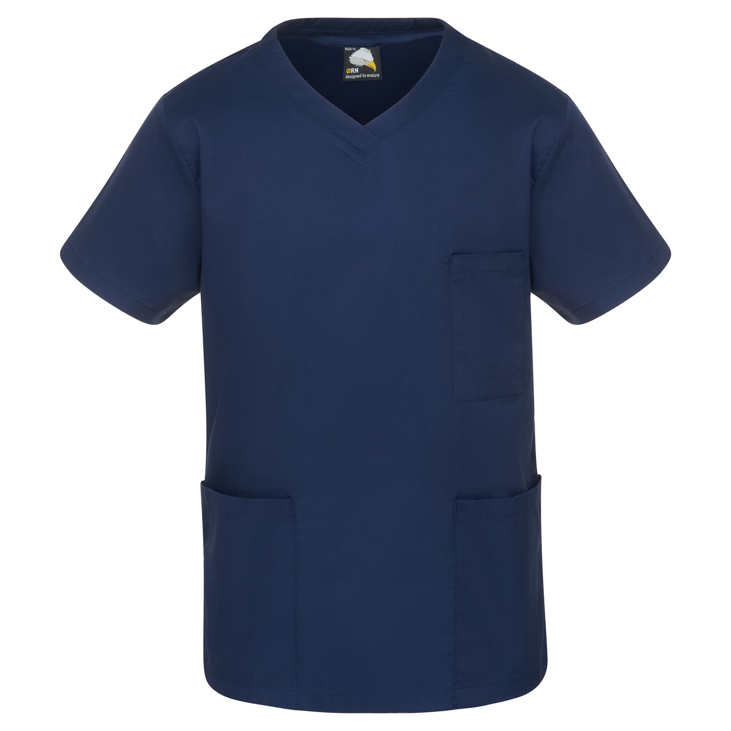 Orn Scrub Top - Navy - 8800 - Navy - Customisable Healthcare