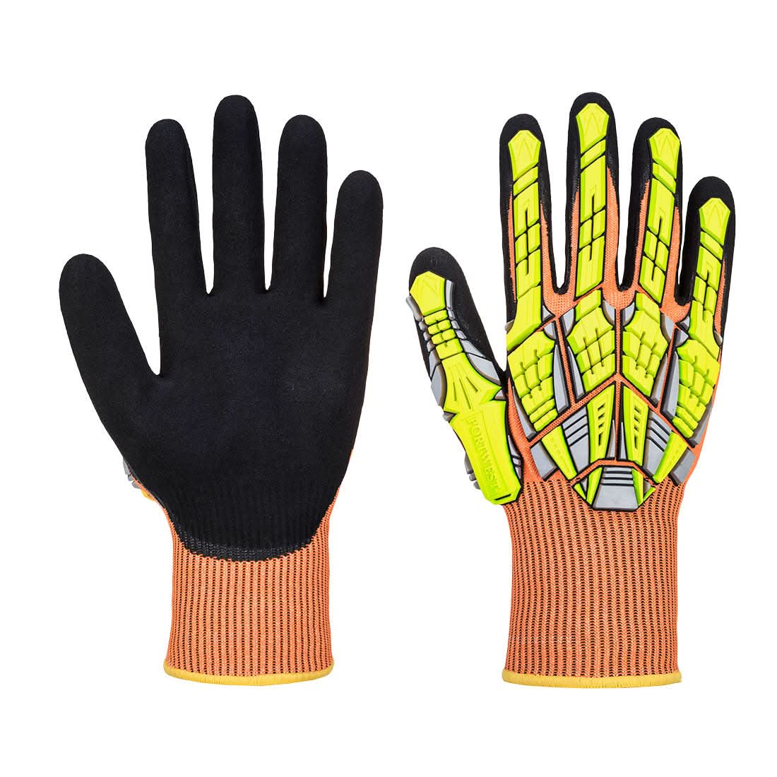 Portwest Dx Vhr Impact Glove A727 - Orange - Customisable Hand Protection