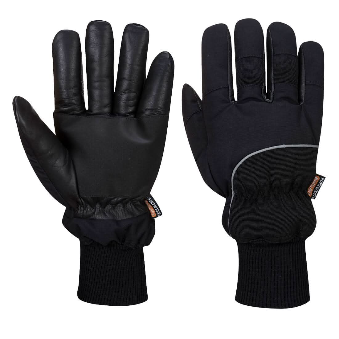 Portwest Apacha Cold Store Glove A751 - Black - Customisable Hand Protection