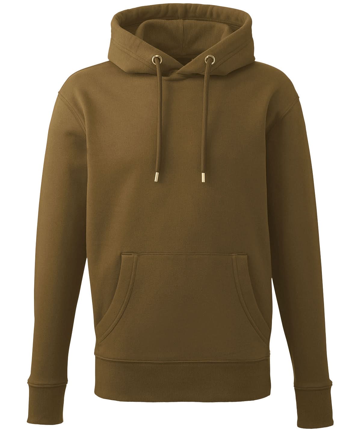 Anthem Mens hoodie Khaki AM001 - Khaki - Customisable Hoodies