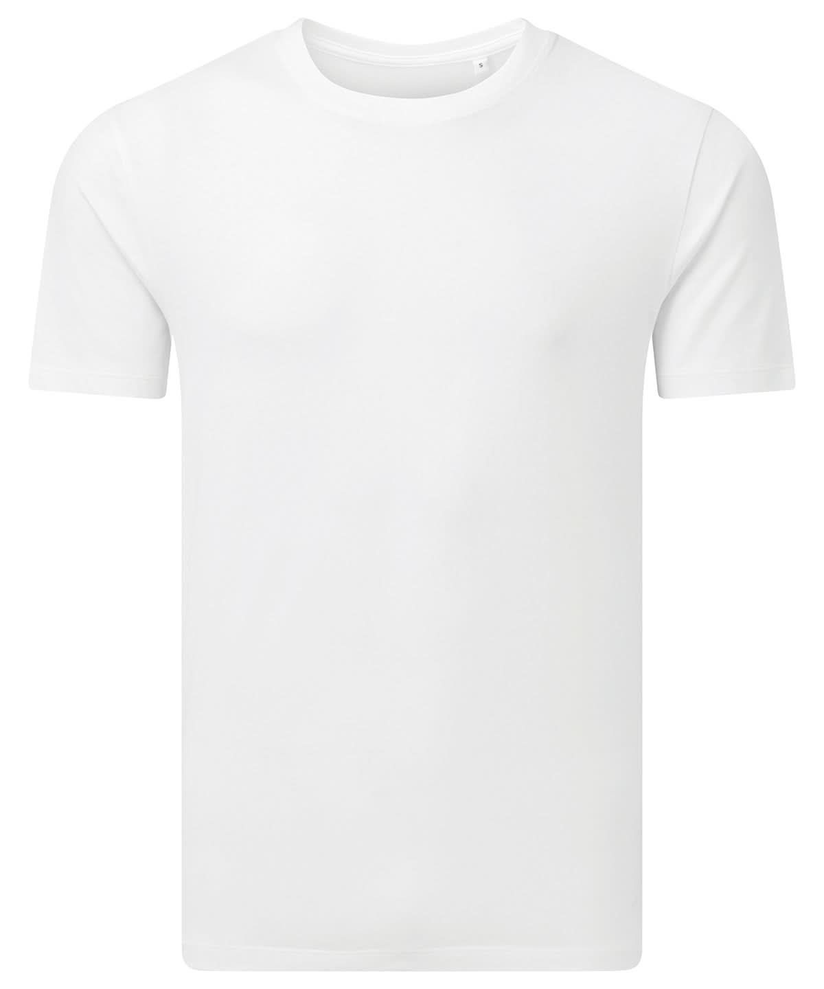 Anthem midweight t shirt AM012 - White - Customisable T-Shirts