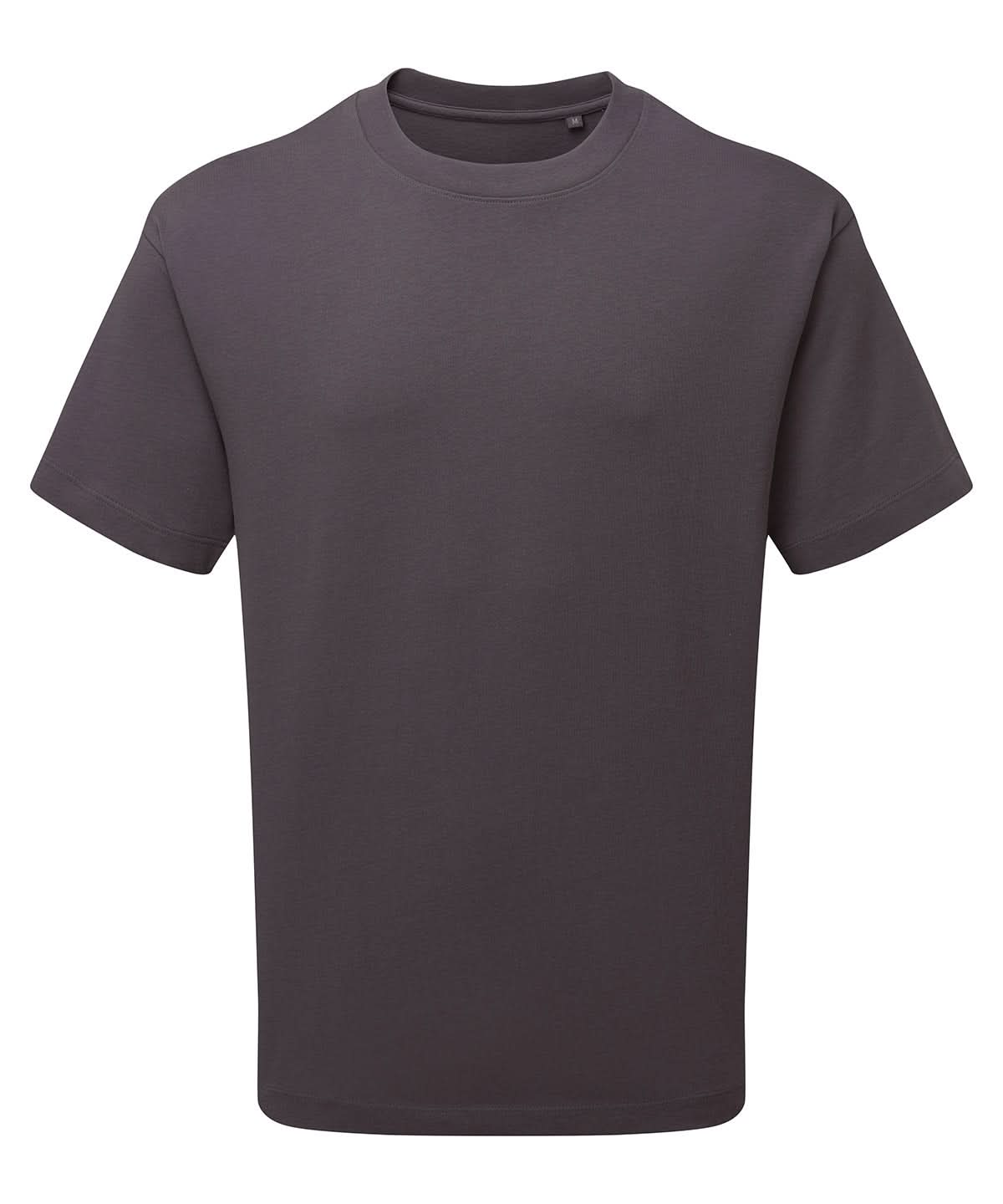 Anthem heavyweight t shirt AM015 - Charcoal - Customisable T-Shirts