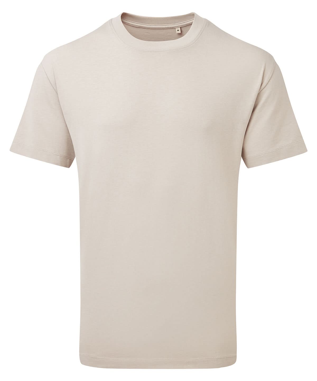 Anthem heavyweight t shirt AM015 - Stone - Customisable T-Shirts