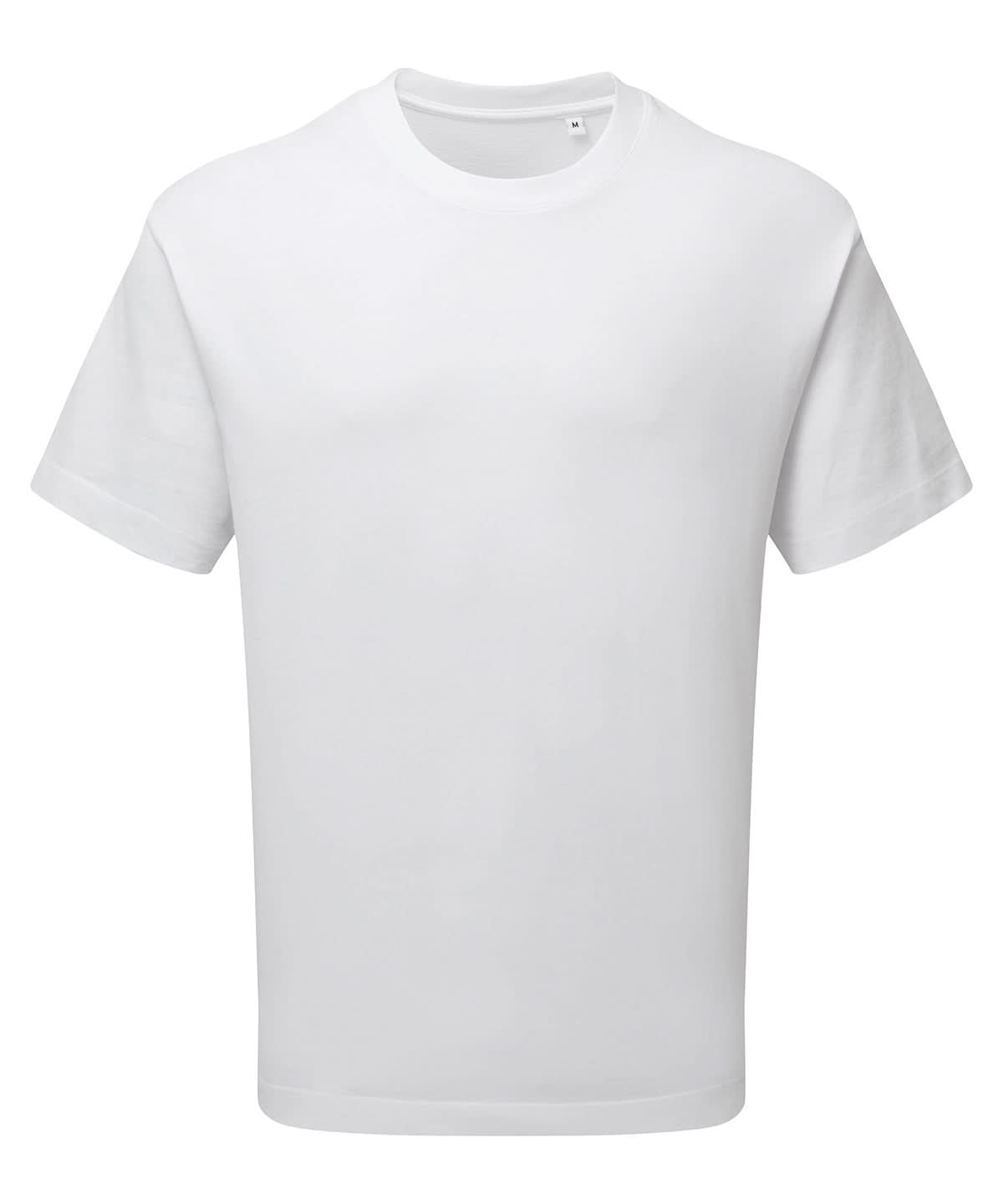 Anthem heavyweight t shirt AM015 - White - Customisable T-Shirts