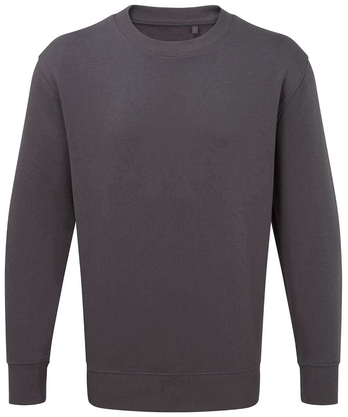 Anthem sweatshirt AM020 - Charcoal - Customisable Sweatshirts