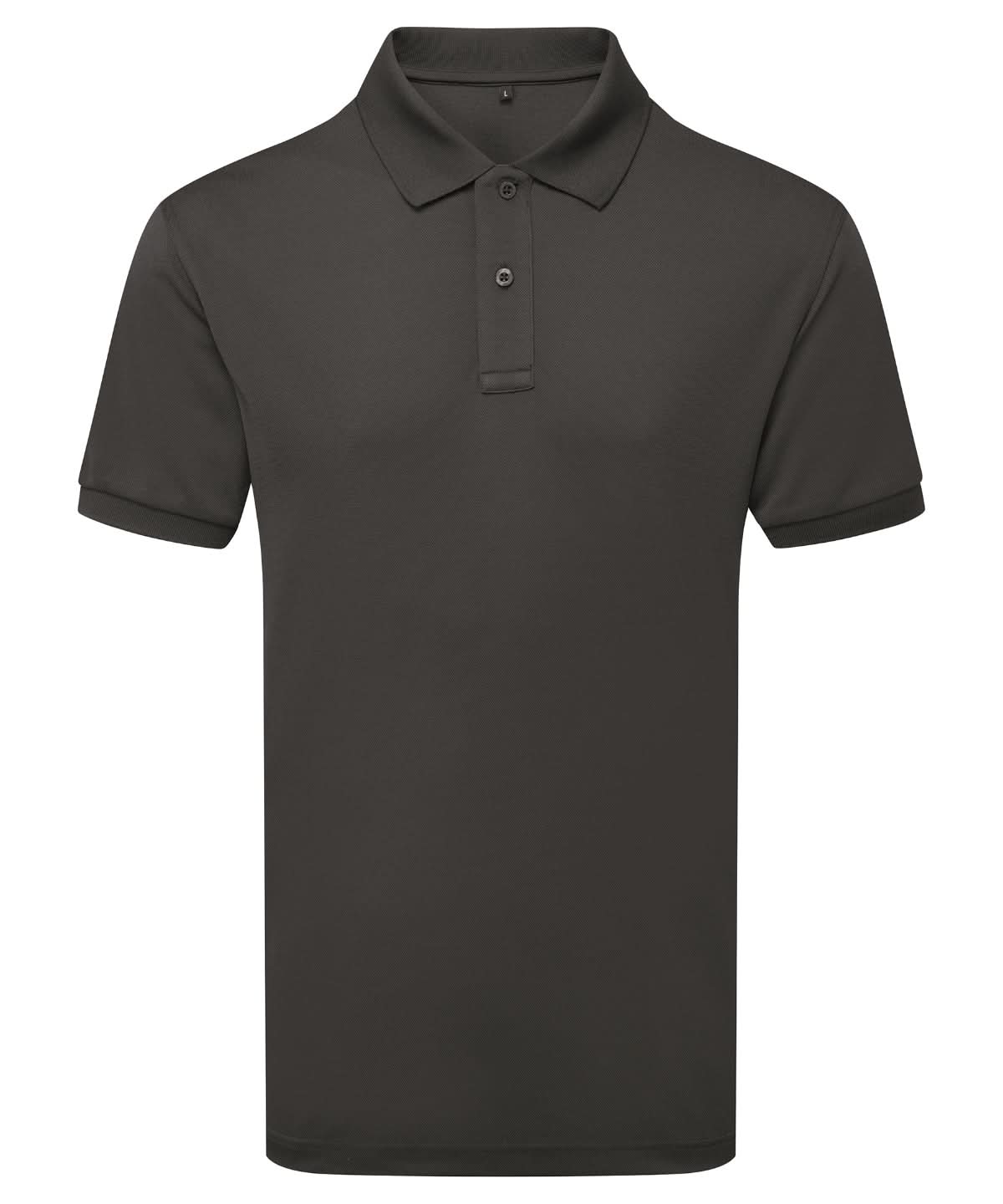 Asquith & Fox Mens GlacierTech polo AQ002 - Charcoal - Customisable Polos