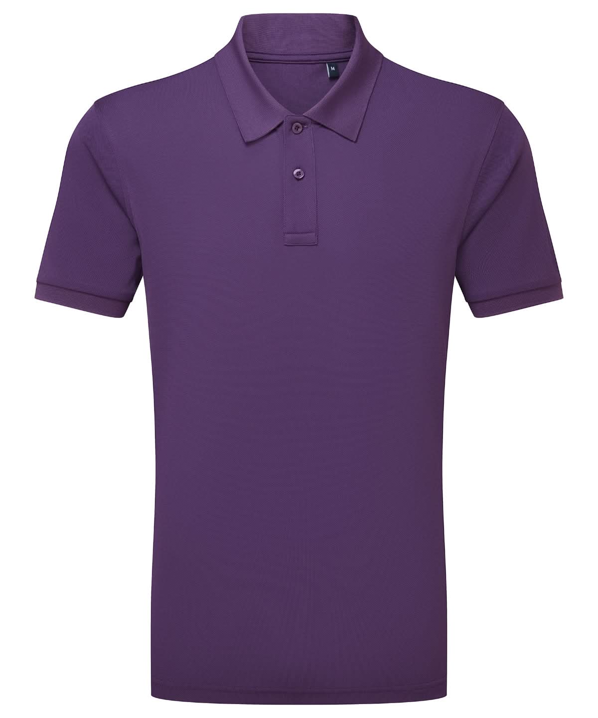 Asquith & Fox Mens GlacierTech polo AQ002 - Purple - Customisable Polos