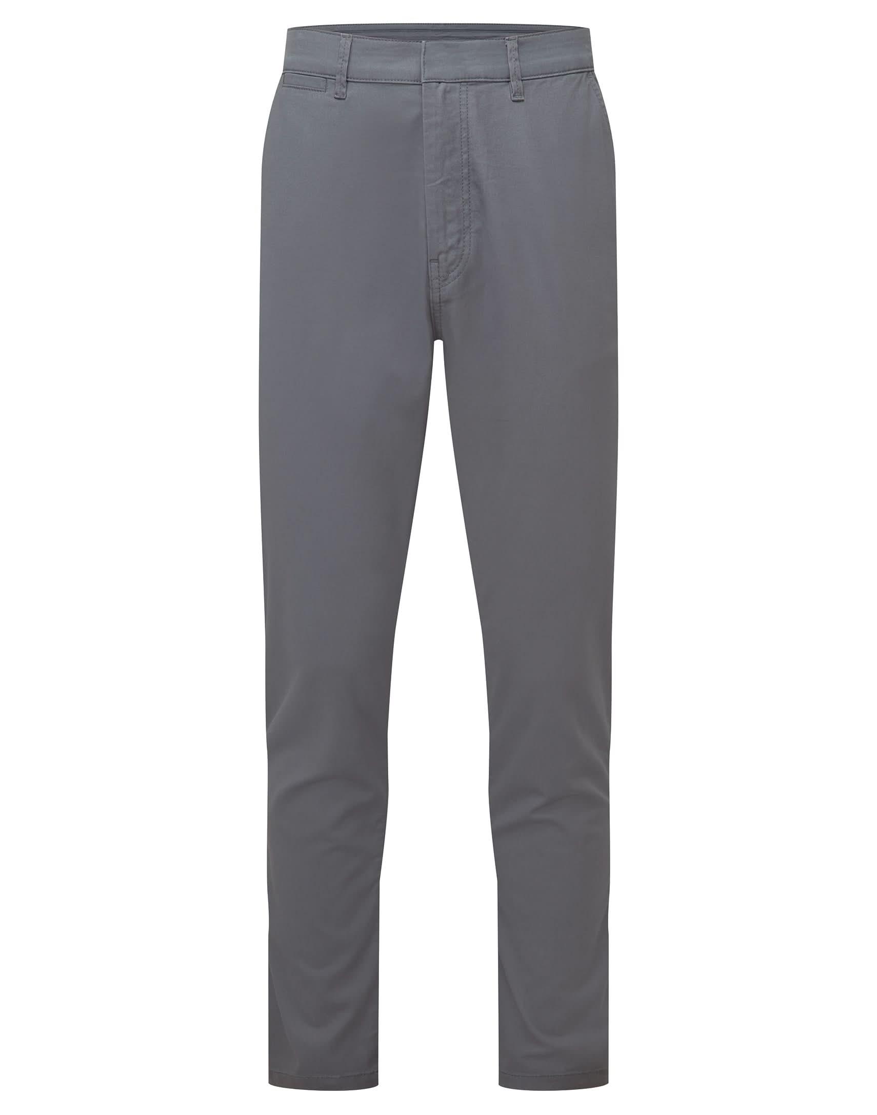Asquith & Fox Mens lightweight chinos AQ059 - Charcoal - Customisable Chinos