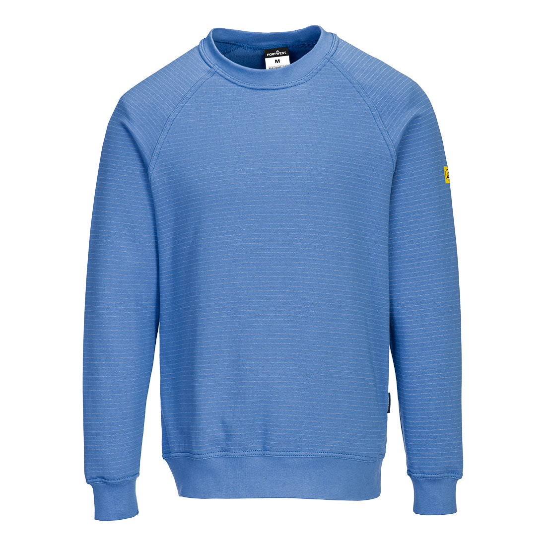 Portwest Anti-Static ESD Sweatshirt as24 - Hamilton Blue - Customisable Sweatshirts