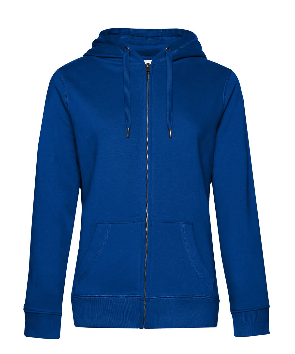 B&C Collection Queen zipped hooded B012F - Royal - Customisable Hoodies