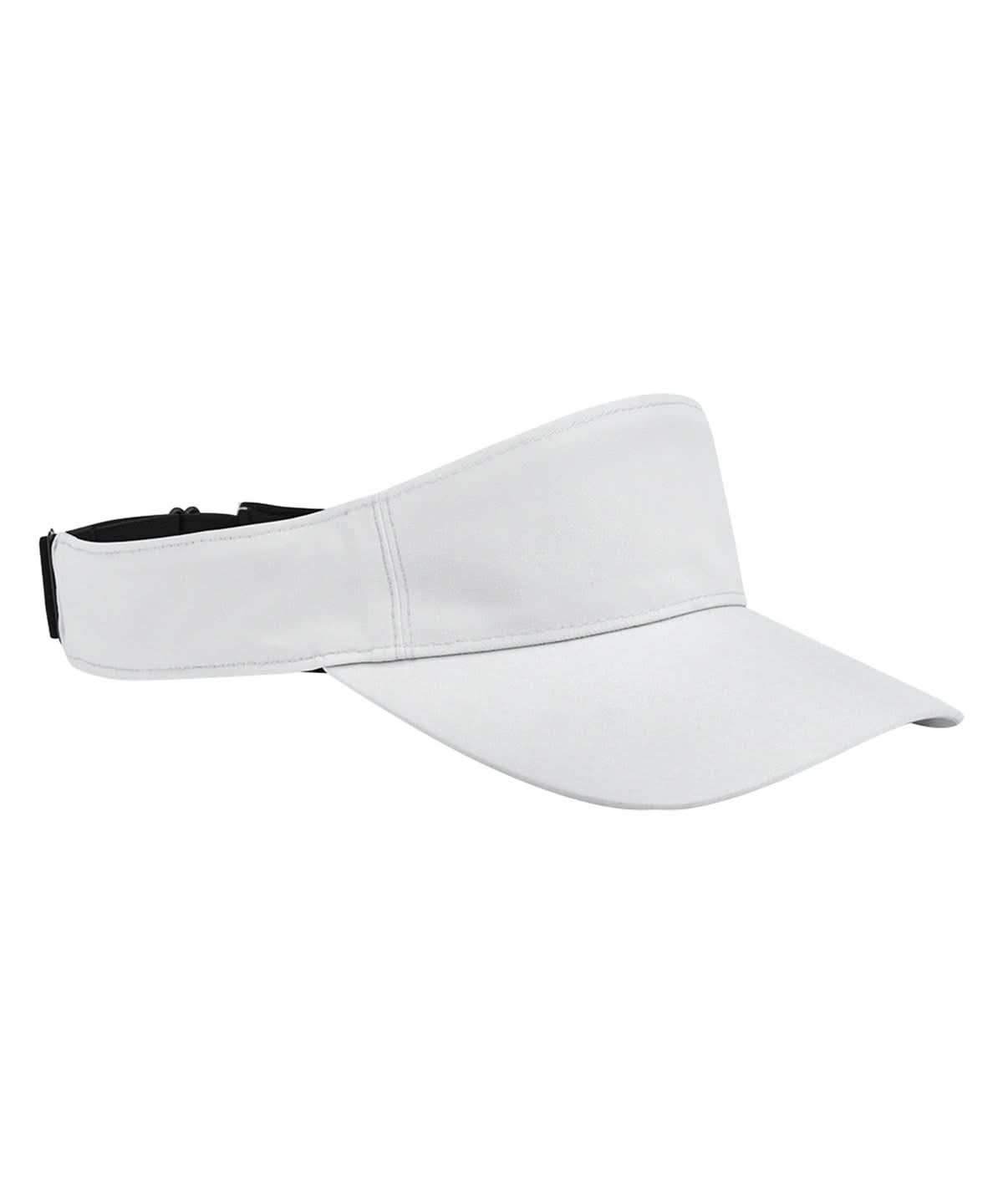 Beechfield Multi sports performance visor B174R - White One size - Customisable Caps