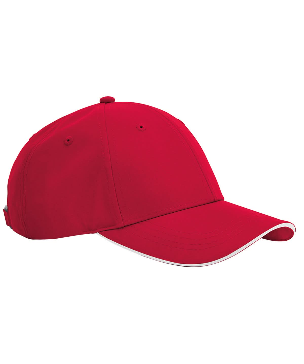 Beechfield Team sports tech cap B195R - Classic Red White One size - Customisable Caps