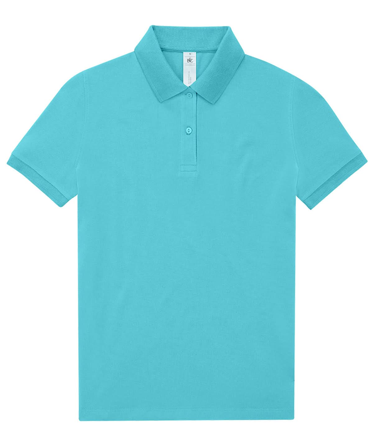 B&C Collection My Polo 180 Women B261F - Meta Turquoise - Customisable Polos