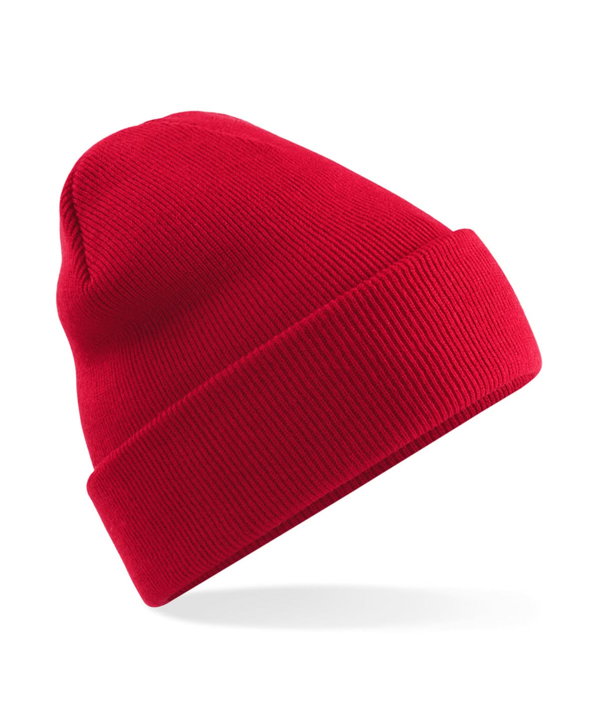 Beechfield Polylana original cuffed beanie B375R - Classic Red One size - Customisable Beanies
