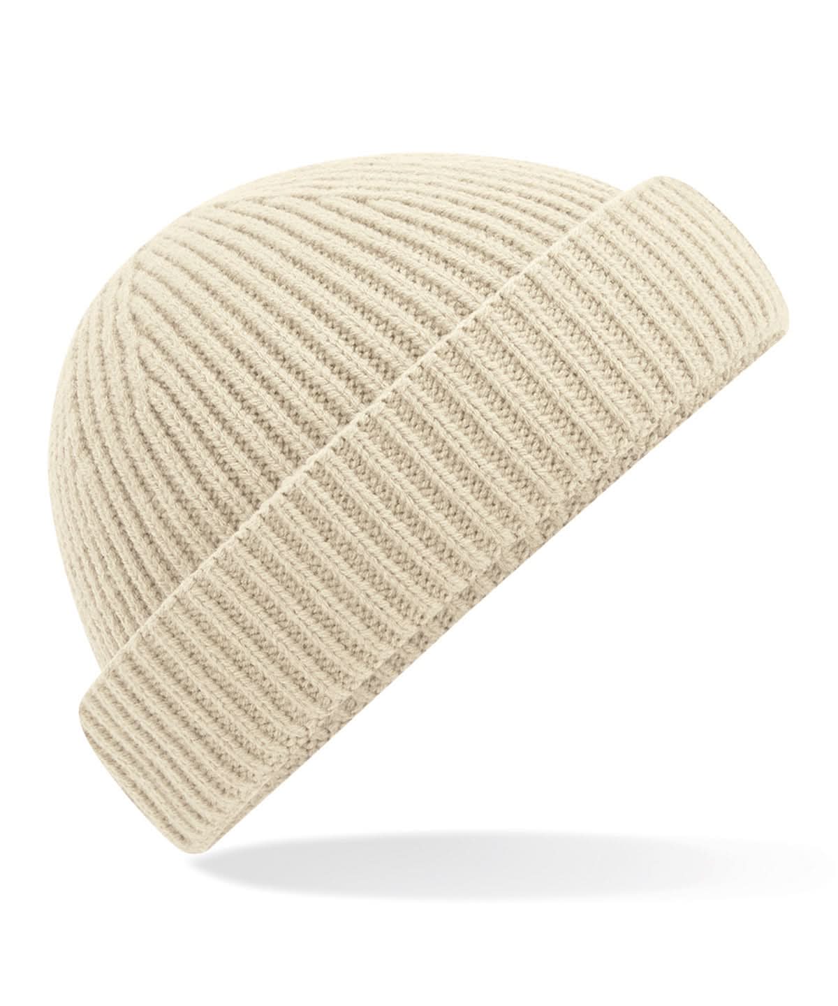 Beechfield Harbour beanie B383R - Oatmeal One size - Customisable Beanies